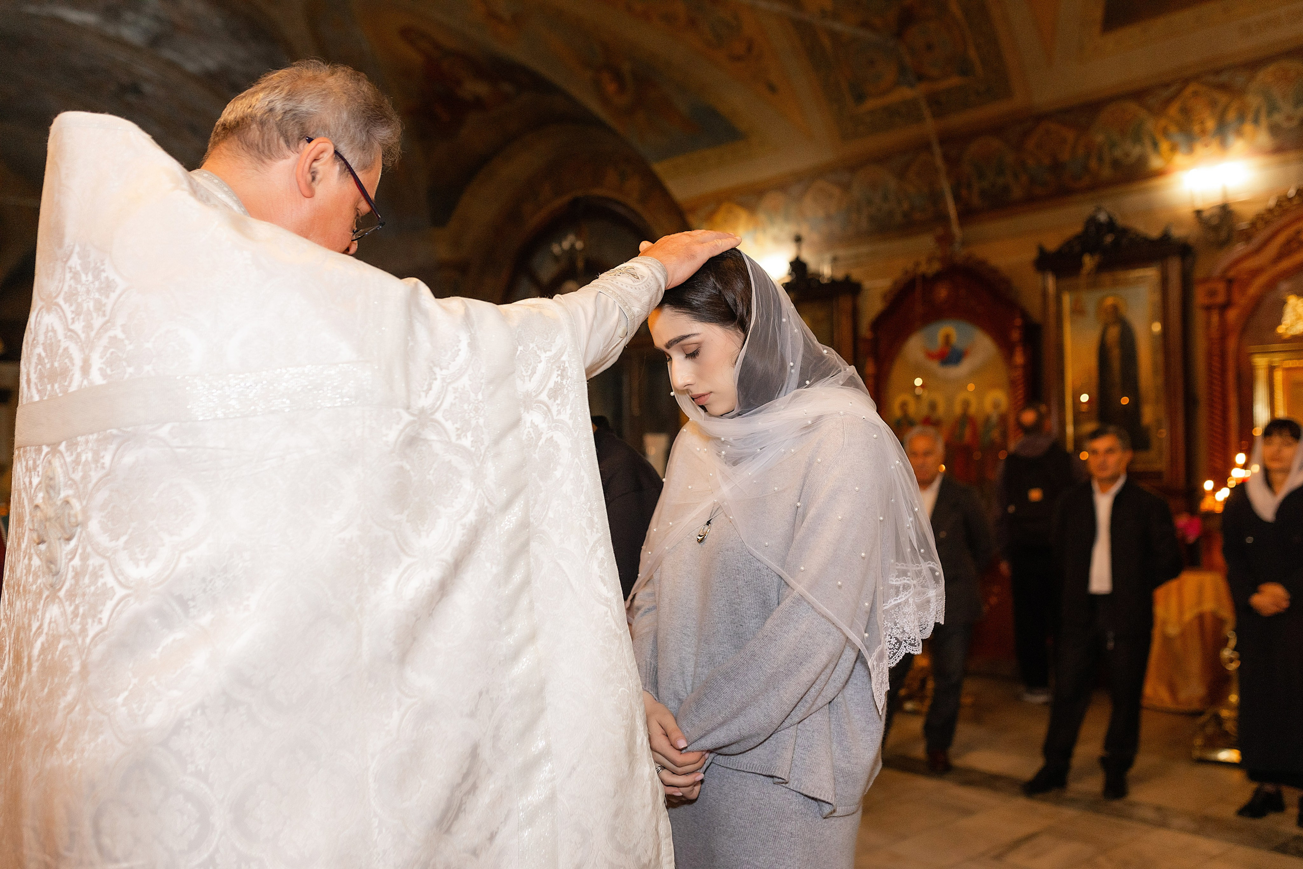 Таинство крещения Лилии. Фотограф в Железнодорожном и Балашихе