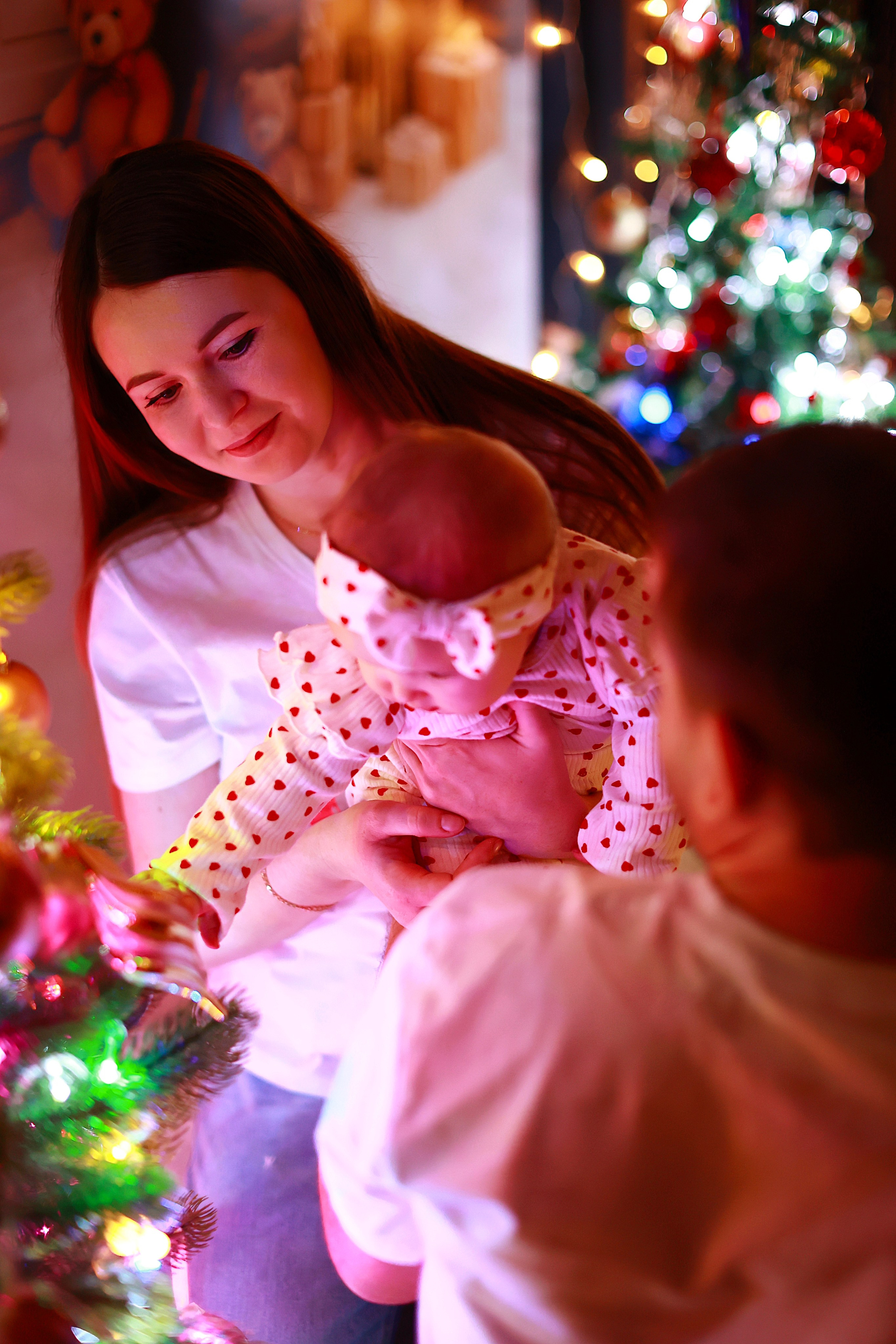Новогодняя семья. Фотолаборатория Ваниль