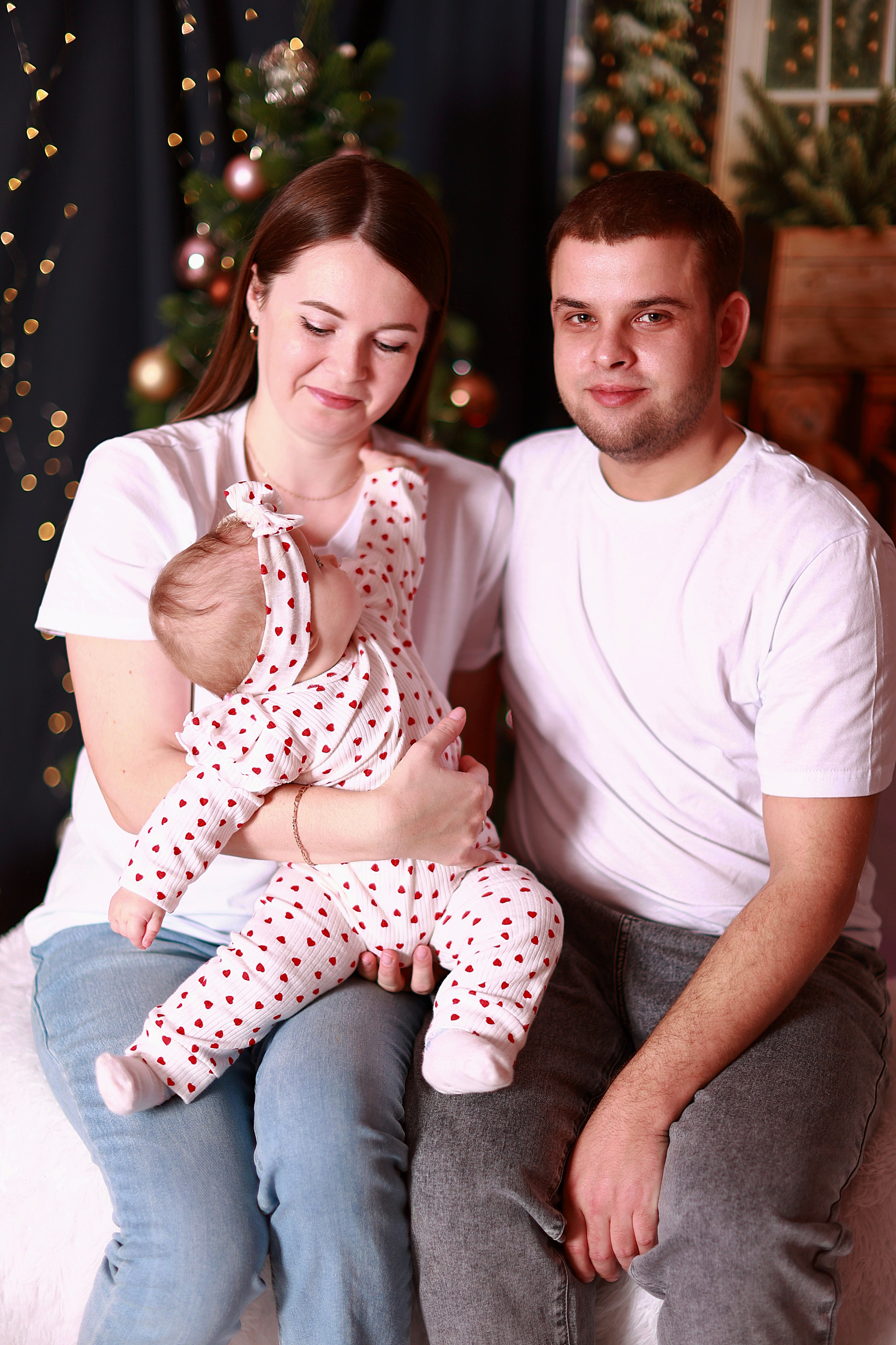 Новогодняя семья. Фотолаборатория Ваниль