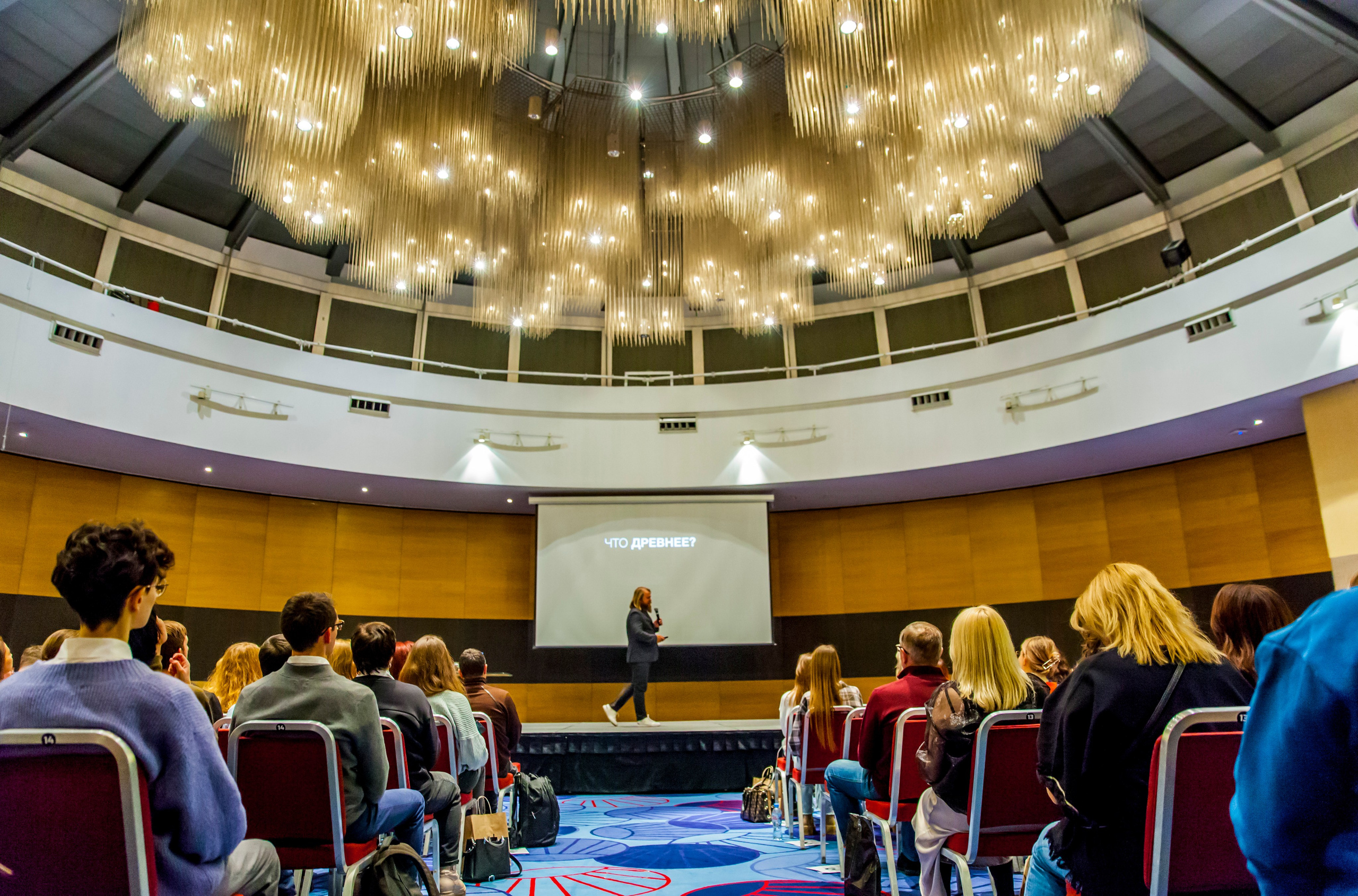 Лекция Евгения Черешнева «Квант Истины». Фотограф Александра Степанова