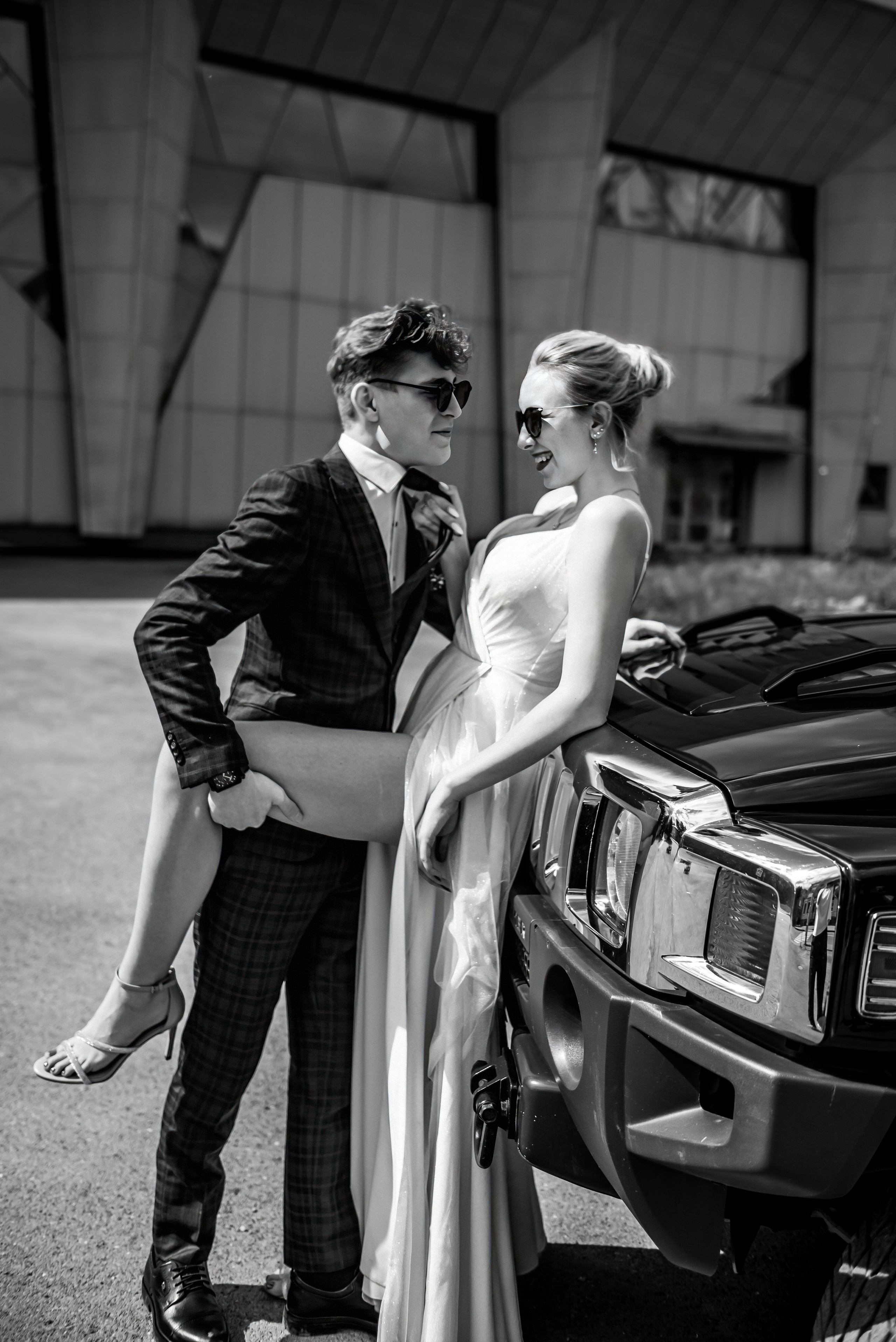 Свадебная фотосессия в музыкальном театре в г. Кемерово