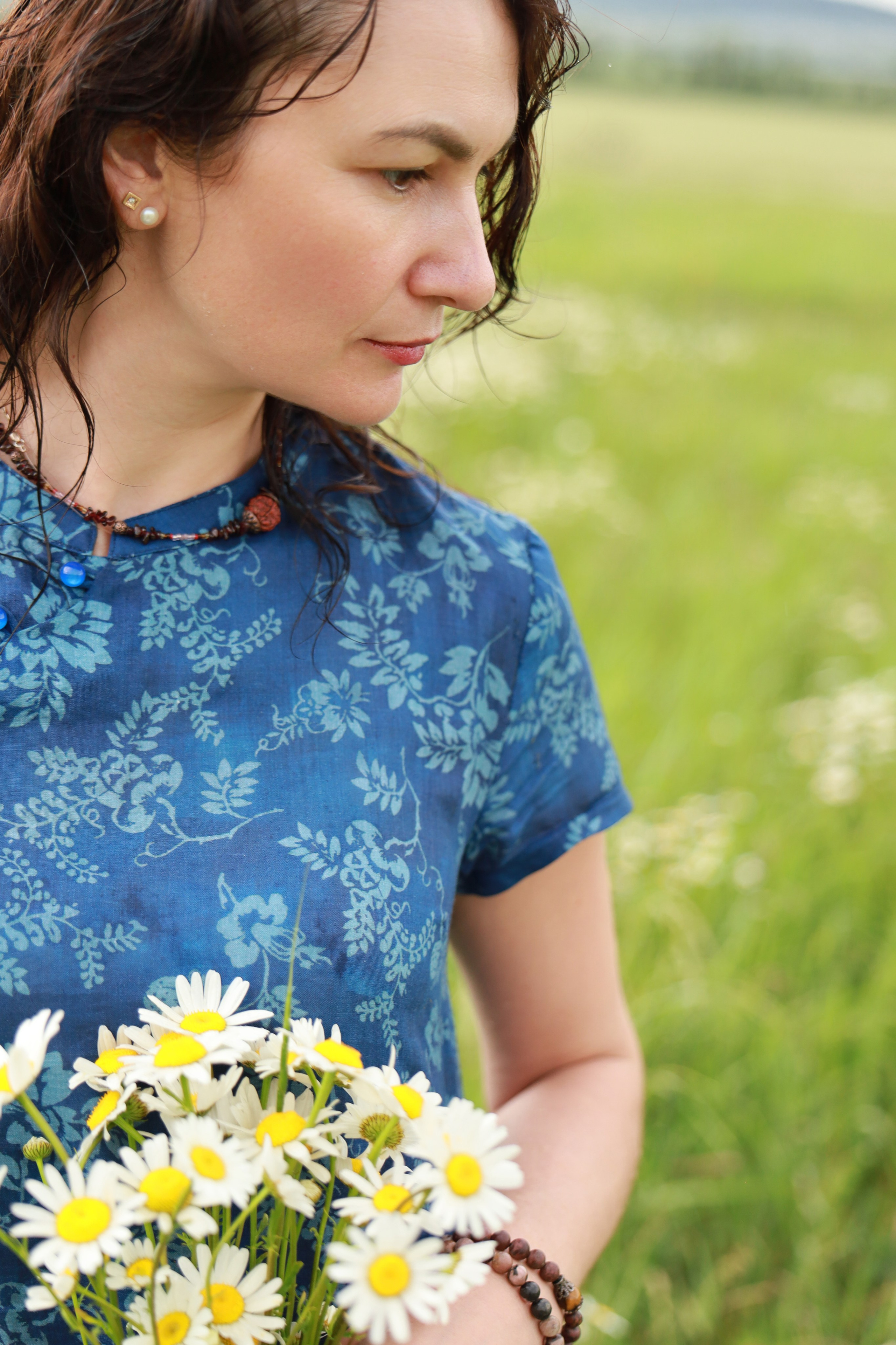 Фотосессия выездная. Ромашки, маки, природа. Фотограф в Крыму Татьяна Барицкая ЕНОТИКА