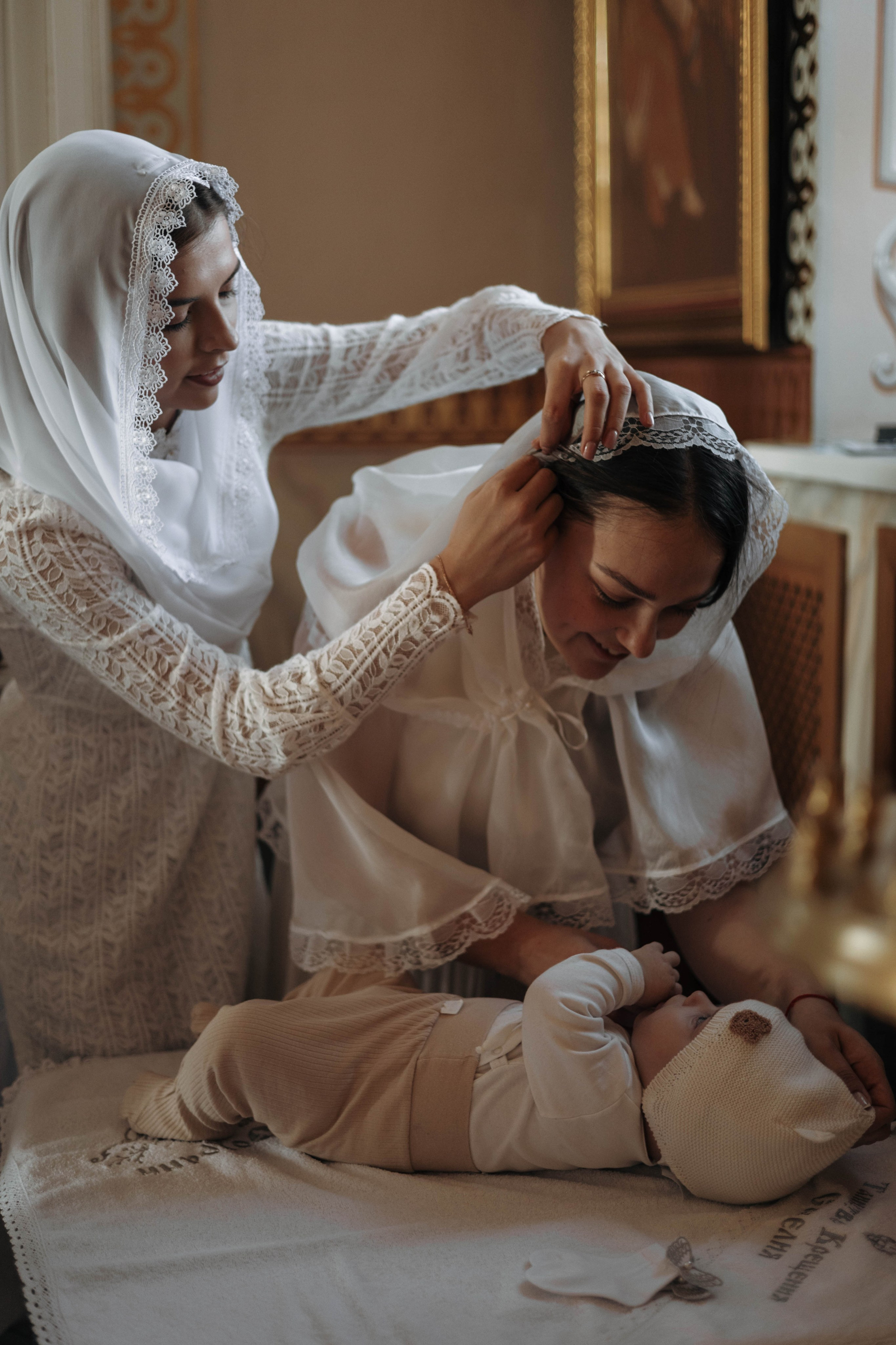 Таинство Крещения Савелия. Фотограф Сальск Катерина