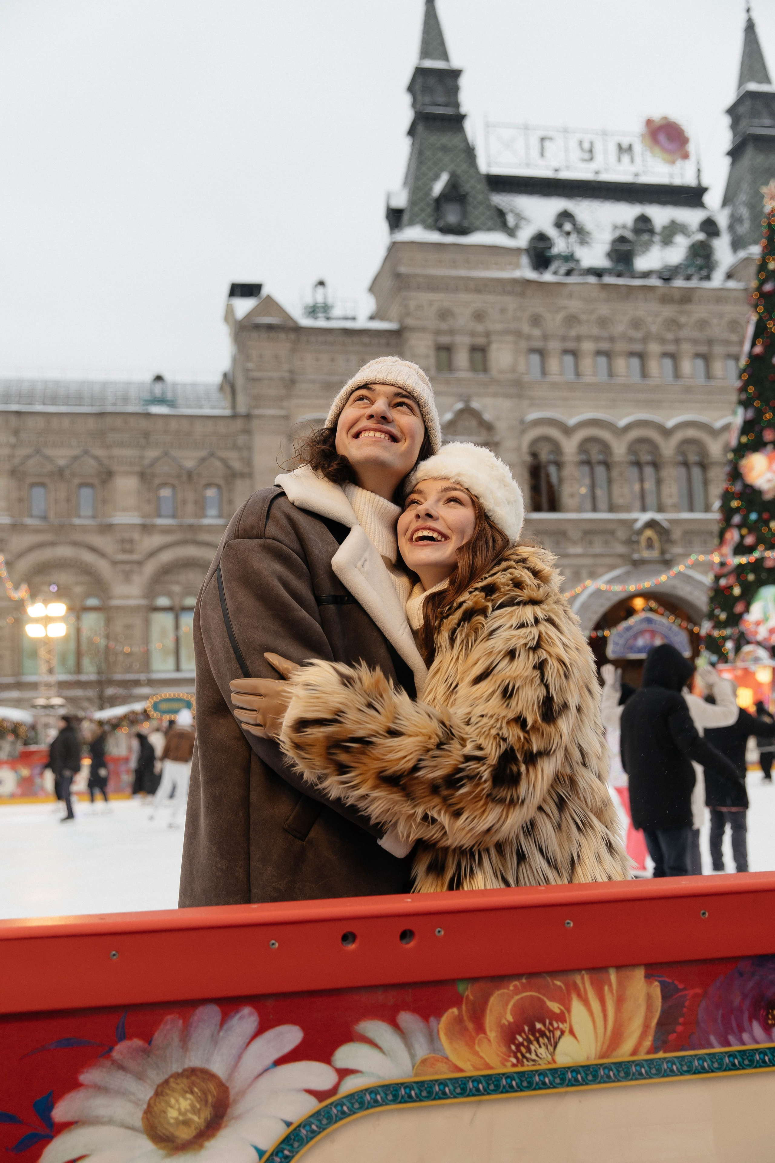Зимняя история любви. Фотограф индивидуальных женских портретов и LOVEstory в Москве