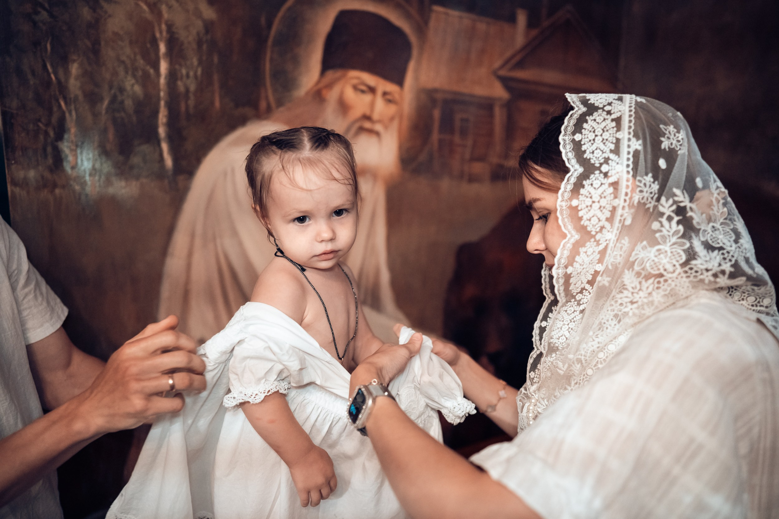 Крещение в Покровском соборе. Церковный фотограф Севастополь