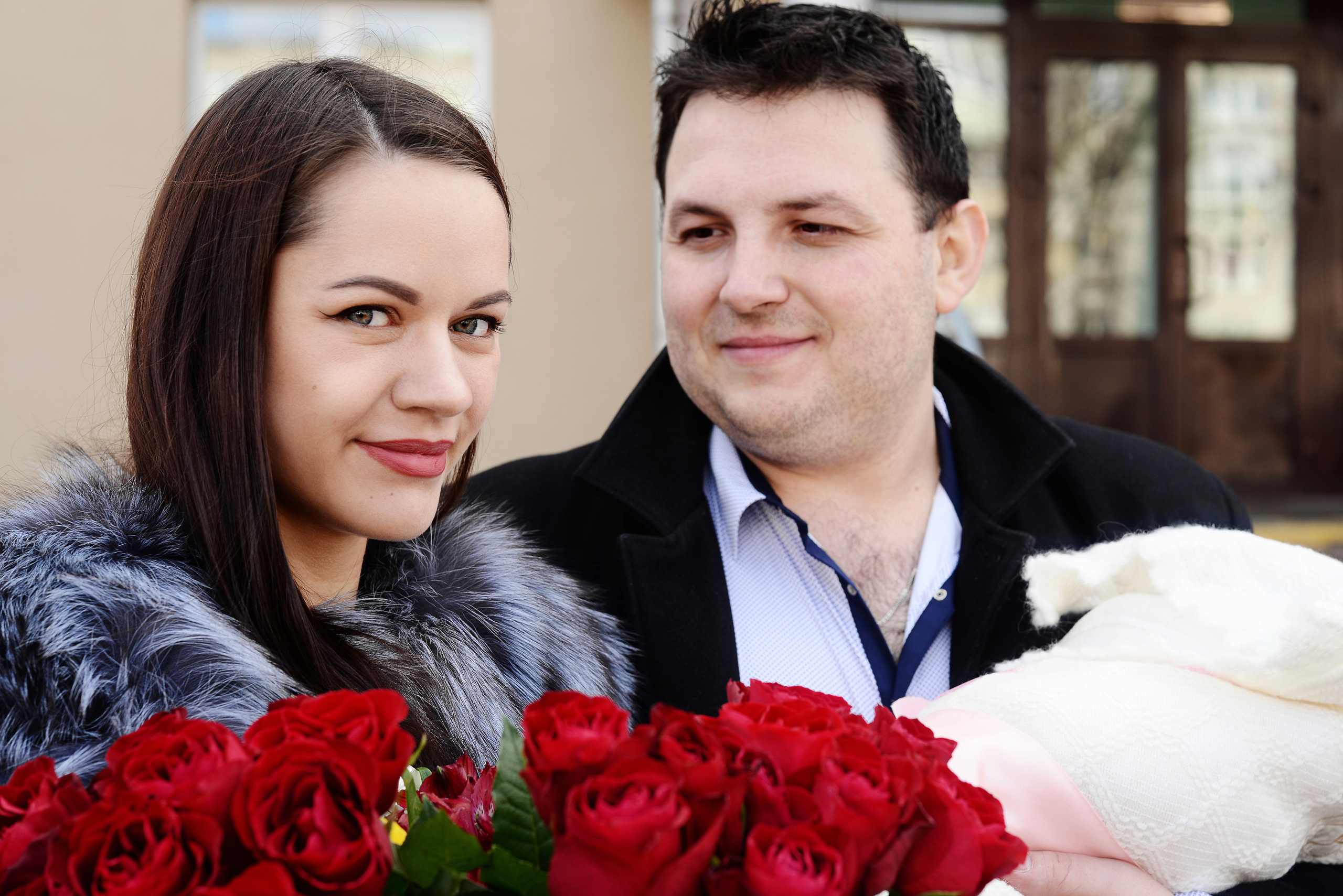 Съемки выписки в роддоме в г. Гомеле. Фотограф (photographer) Lischinski Vitaliy