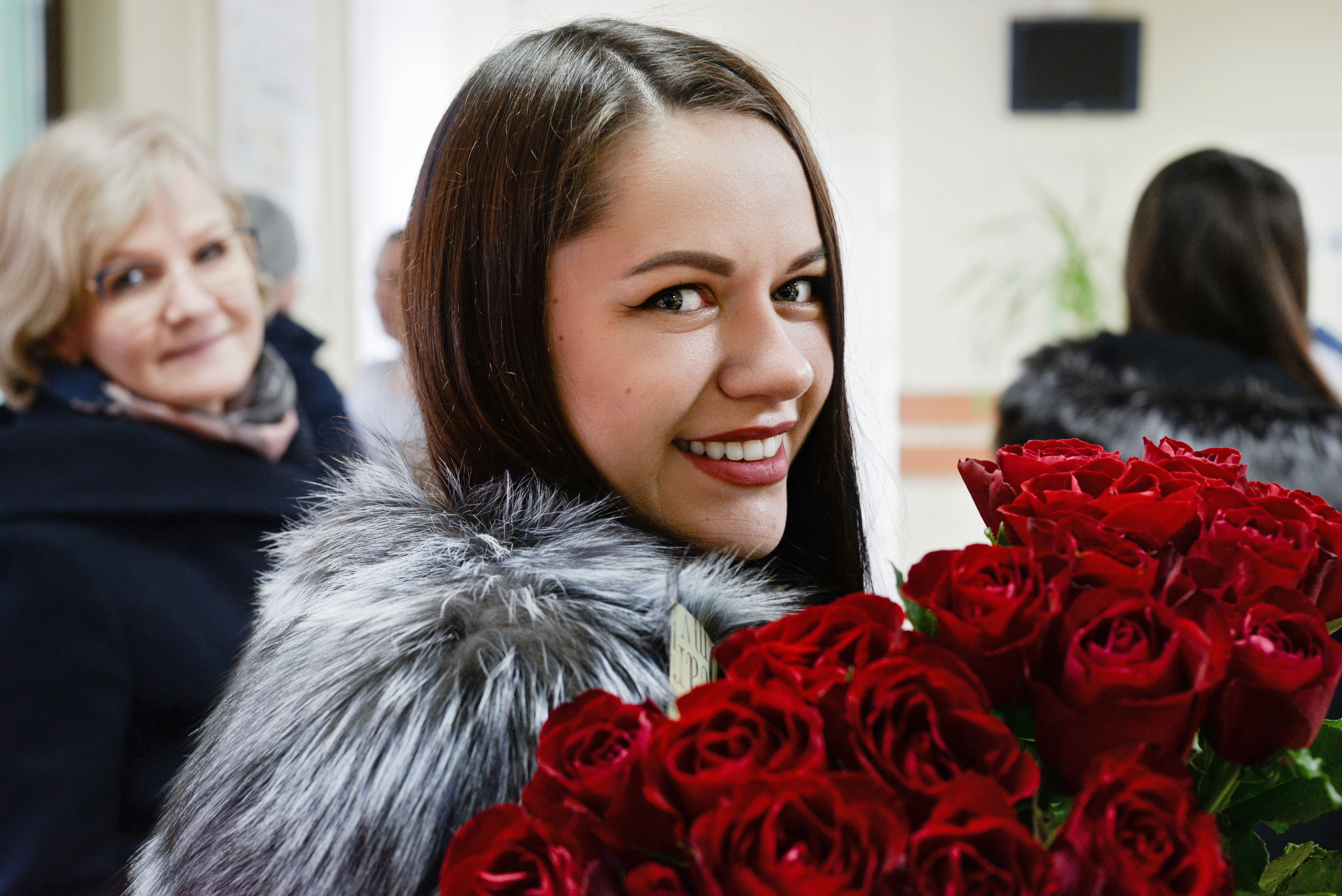 Съемки выписки в роддоме в г. Гомеле. Фотограф (photographer) Lischinski Vitaliy