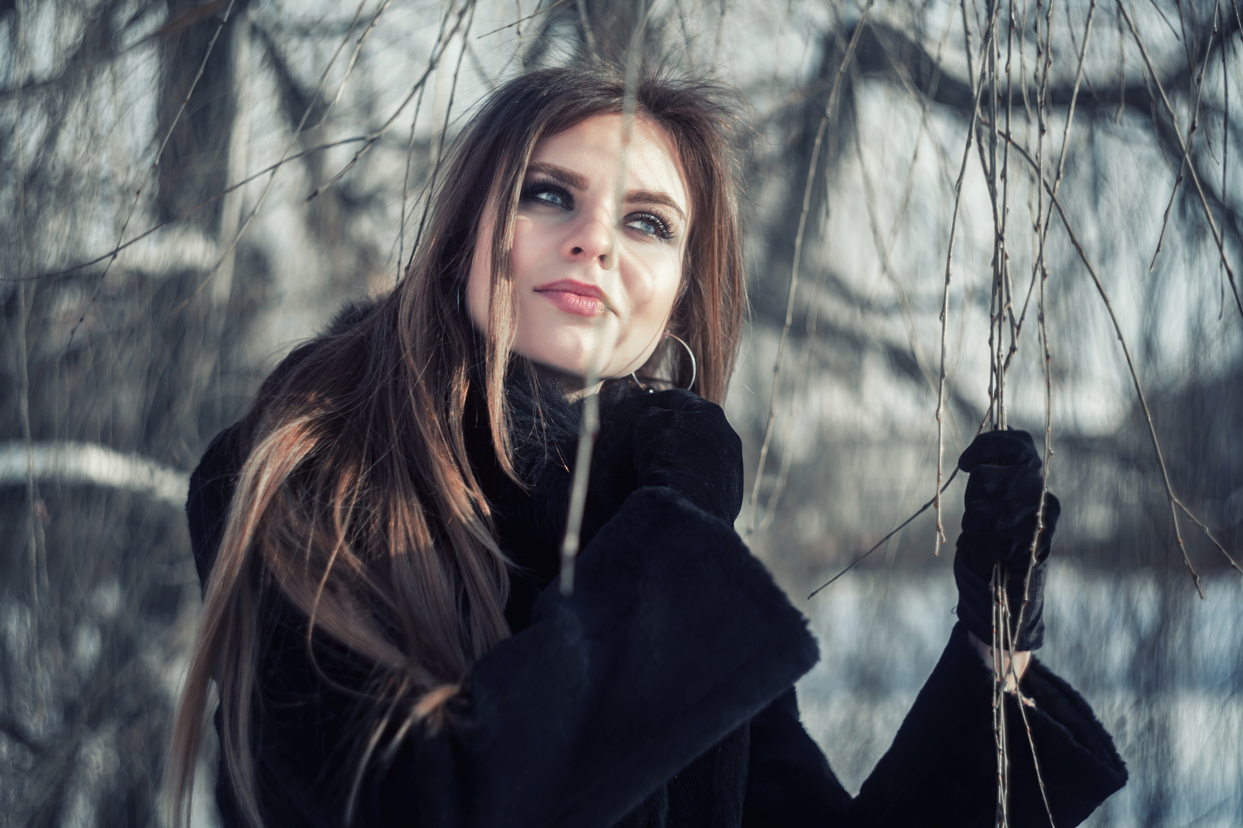 Девчонки-зимняя фотосессия в Гомеле. Фотограф (photographer) Lischinski Vitaliy