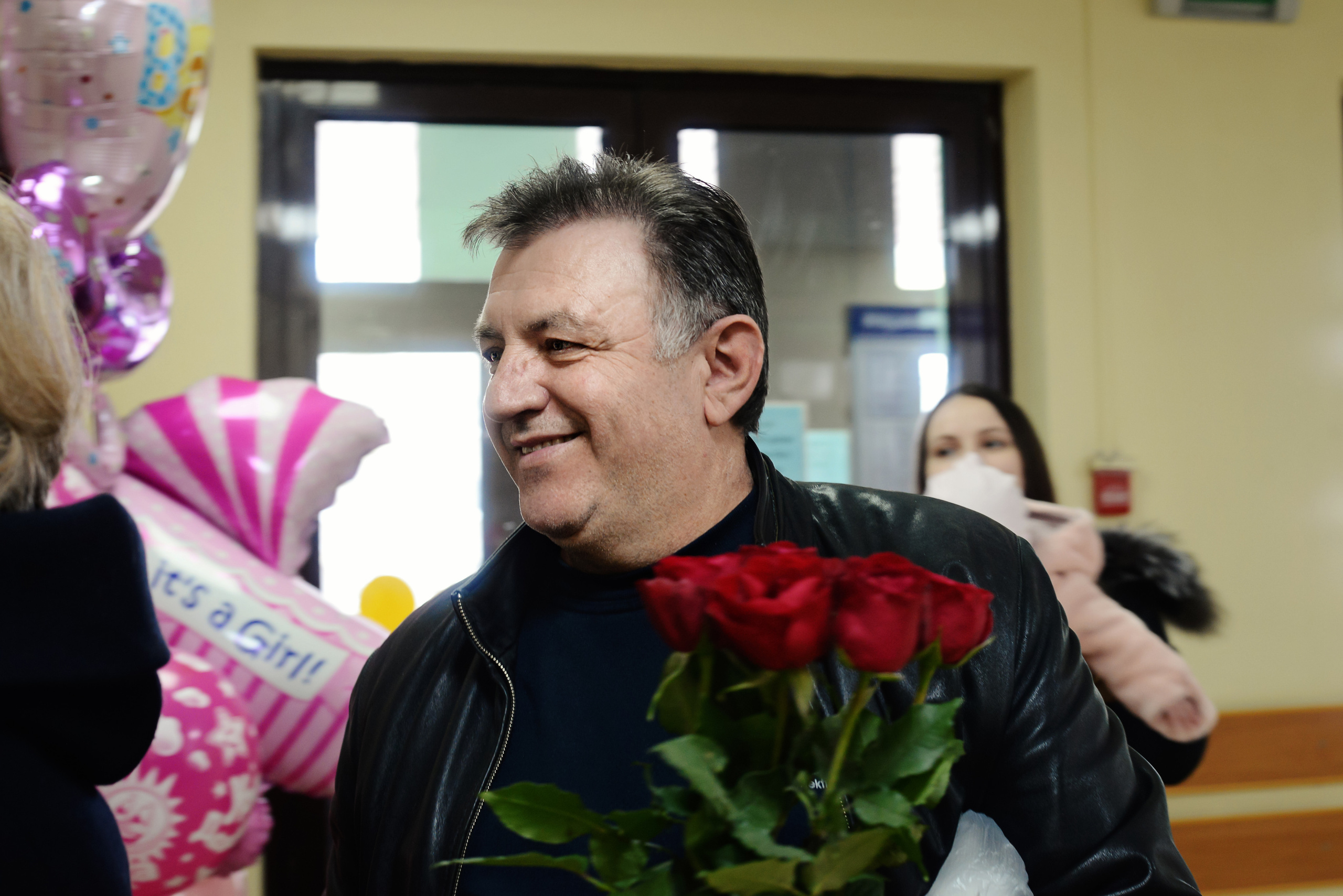 Съемки выписки в роддоме в г. Гомеле. Фотограф (photographer) Lischinski Vitaliy