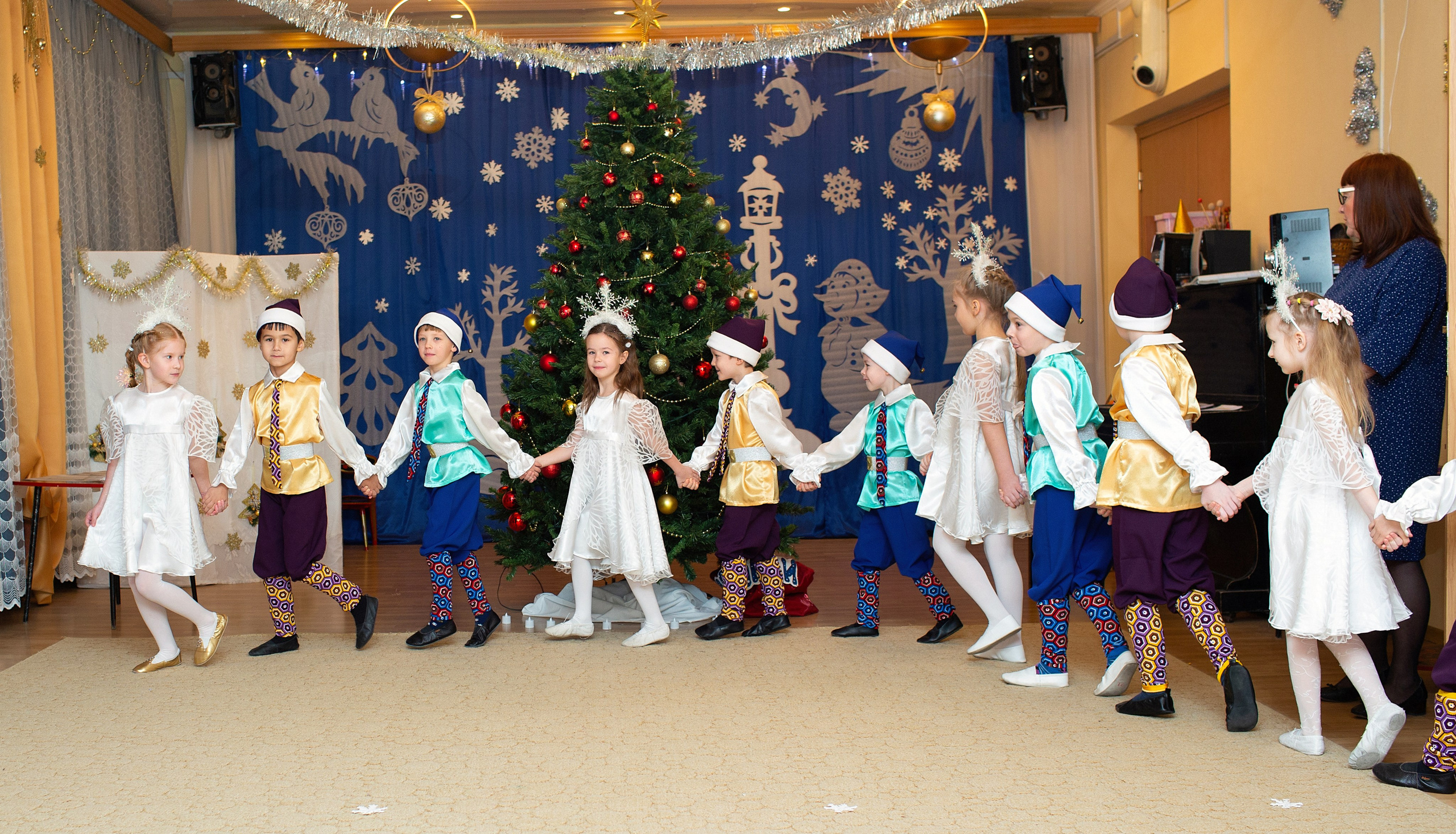 Новый год в детском саду. Свадебный, семейный, детский фотограф в Санкт-Петербурге