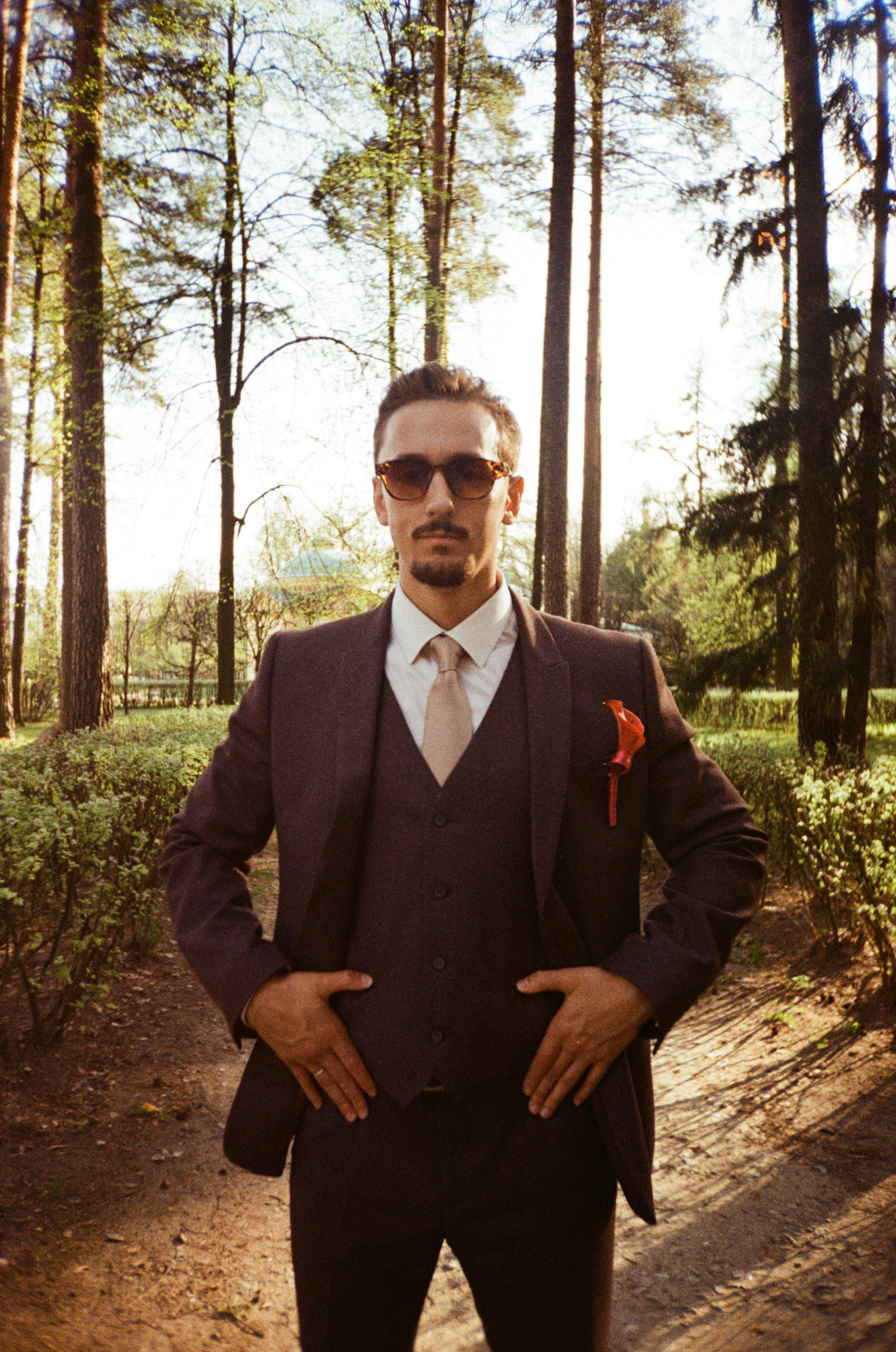 Свадебный день Оли и Никиты🤍 плёнка. Фотограф|Москва — Агбаш Лера