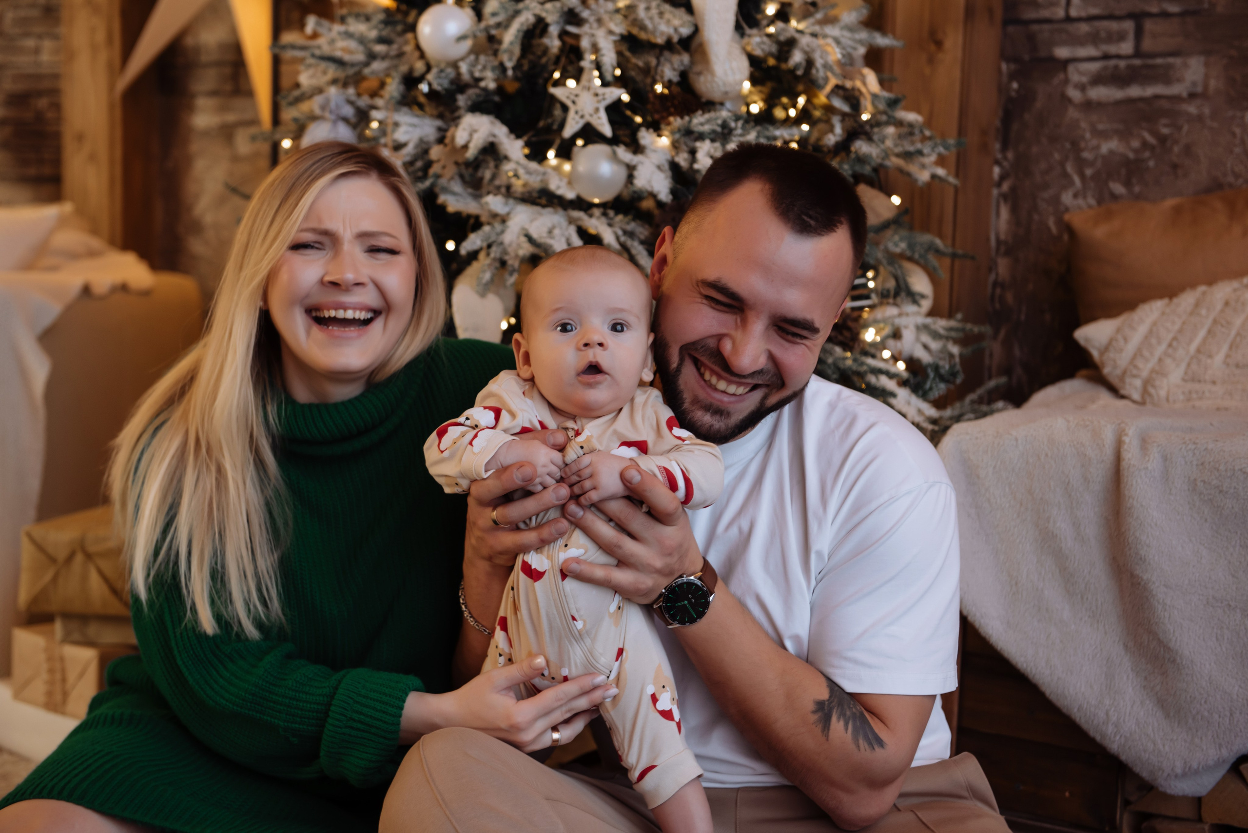 New Year Юля, Рома и маленький Эрик. Свадебный, портретный, фотограф беременности в Нижнем Новгороде Алина Зиновьева