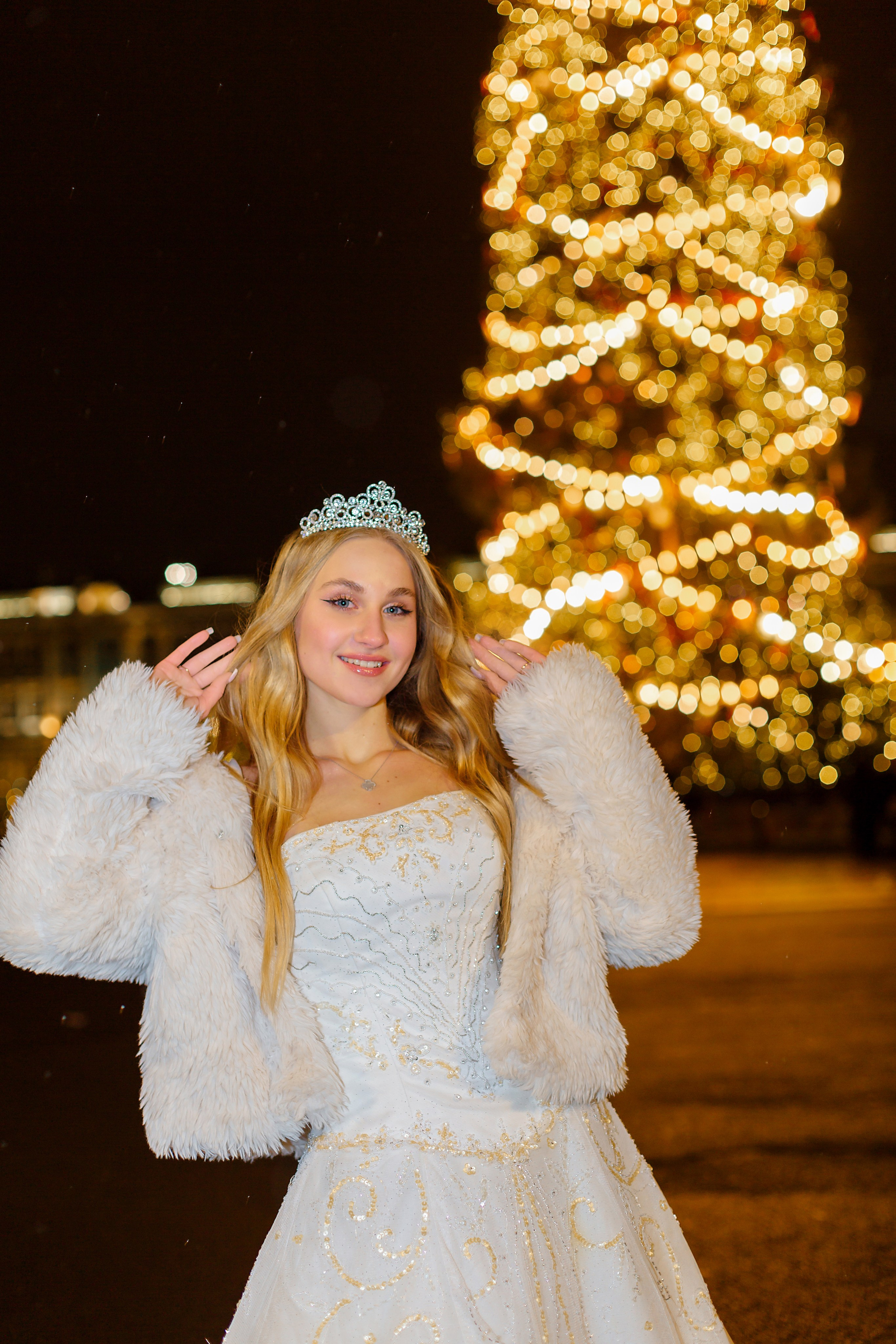 Прогулка по Новогоднему ночному Санкт- Петербургу. Свадебный и семейный фотограф Спб Бошман Ирина