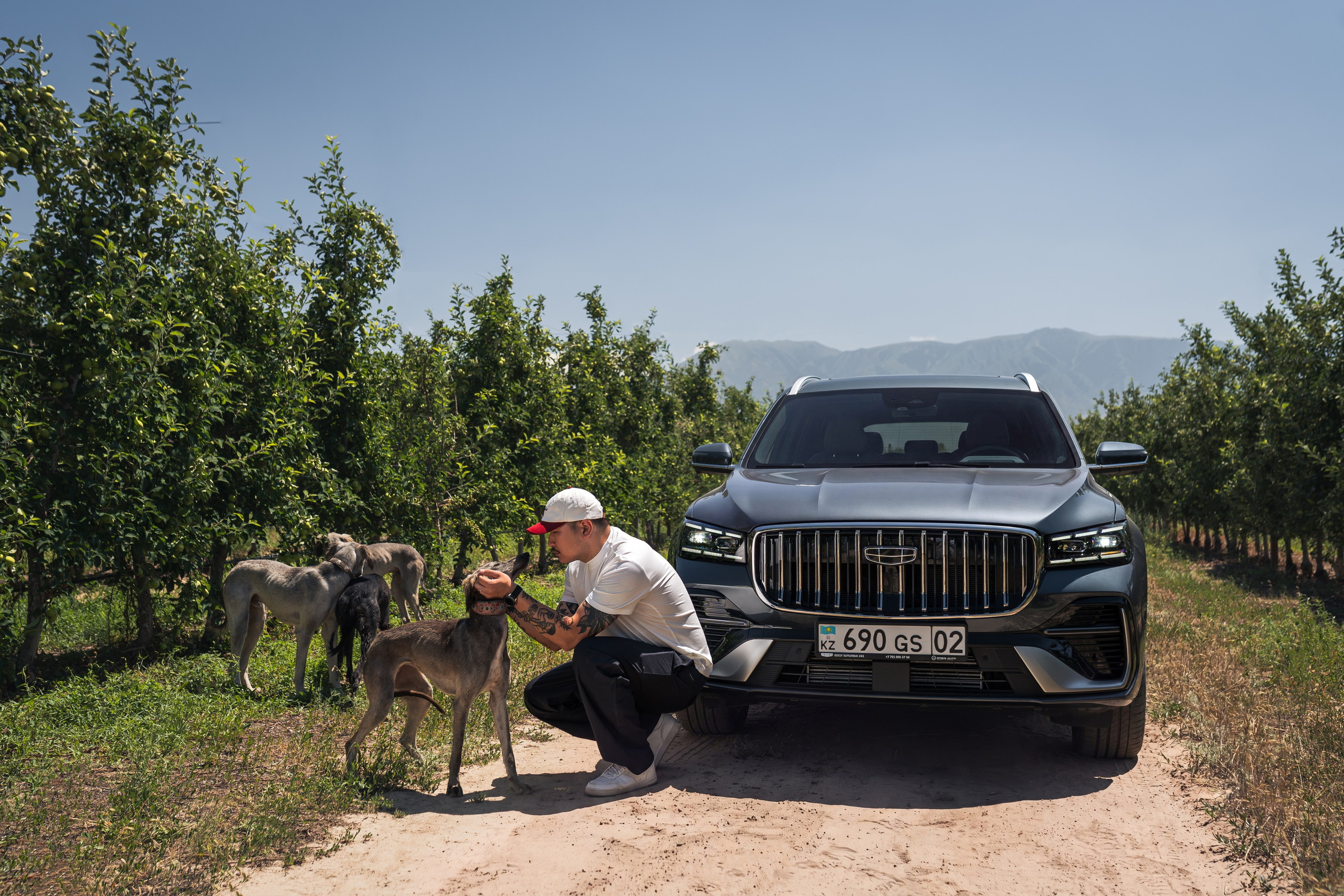 Geely Monjaro x Kana Beisekeyev. Чен Станислав | Автомобильный фотограф | Алматы, Казахстан