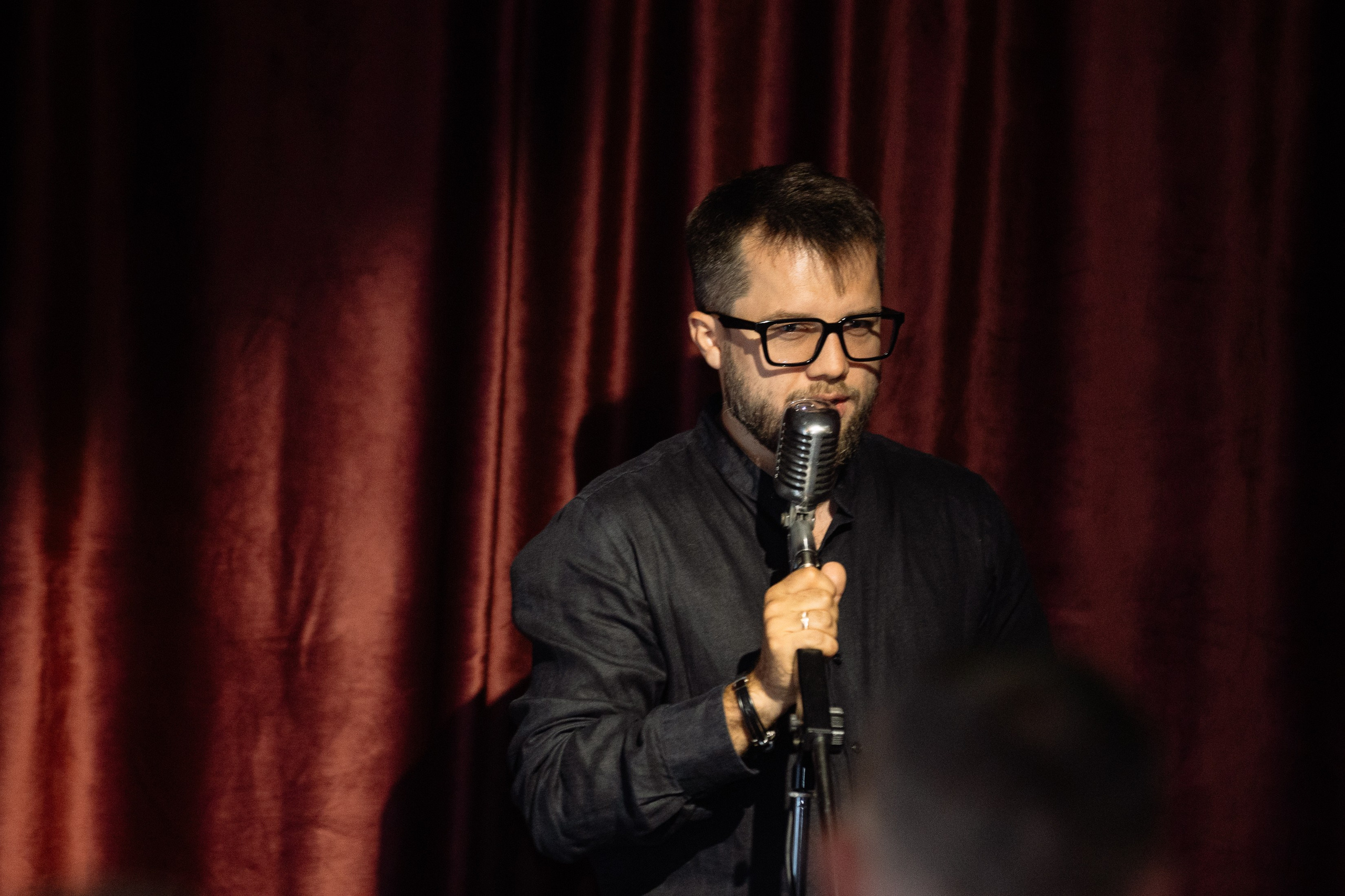 Др в стиле Standup. Фотограф Юлия Мальцева