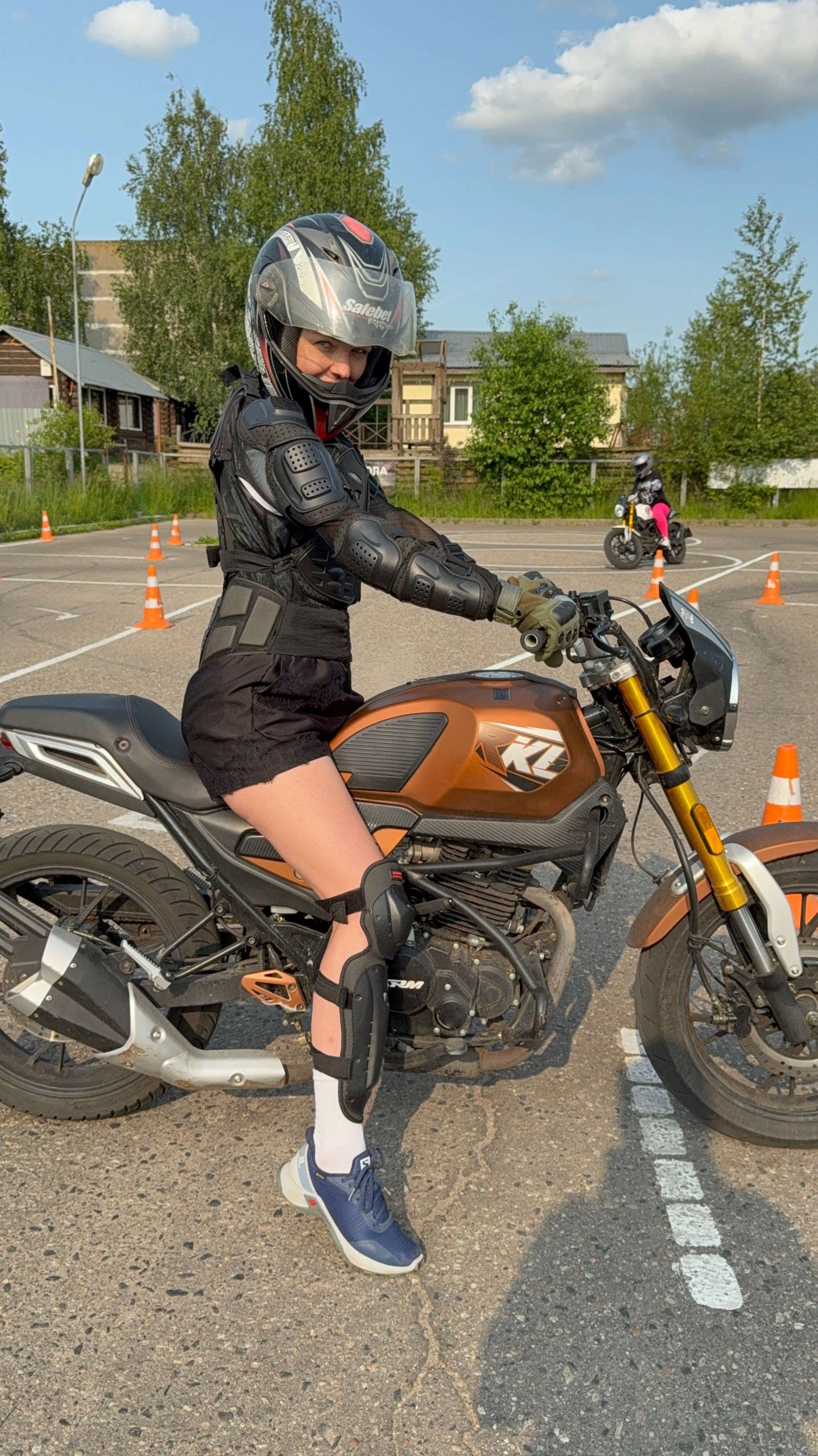 ТРЕНИРОВКИ. МОТОШКОЛА в городе Витебске. Обучение категории А и А1