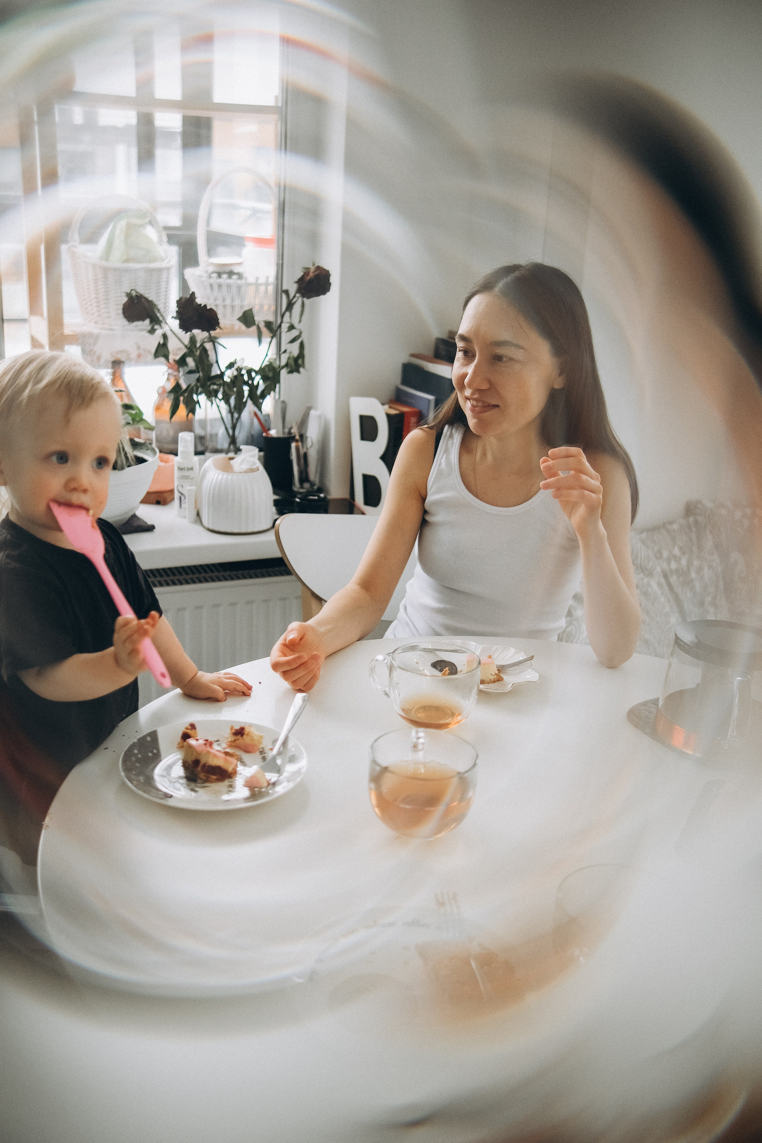 У Ирины дома. Семейный детский ньюборн фотограф в Москве Марта Петрова