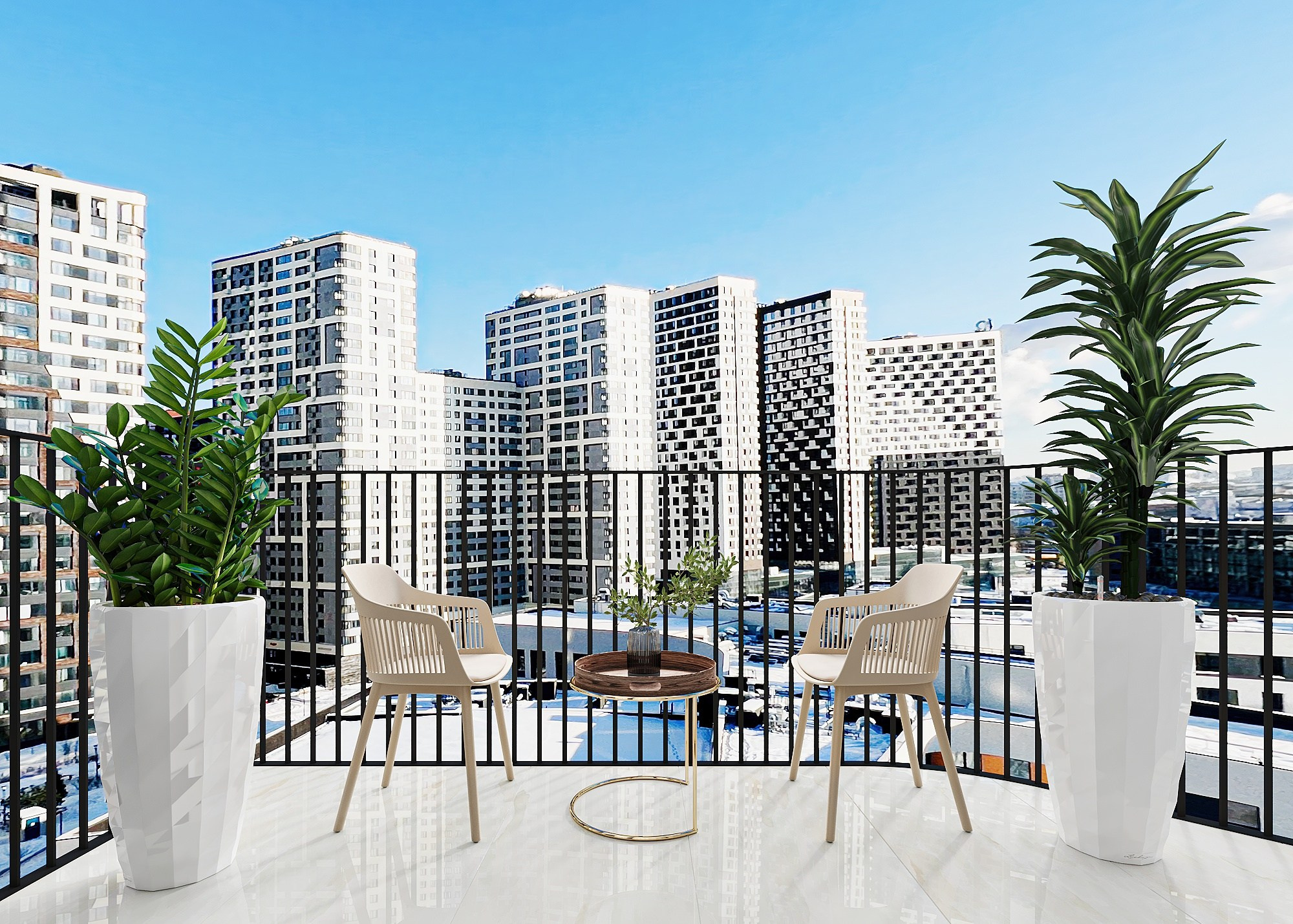 ЖК СИМВОЛ. Irina Balykina — Interior 3D Visualisation