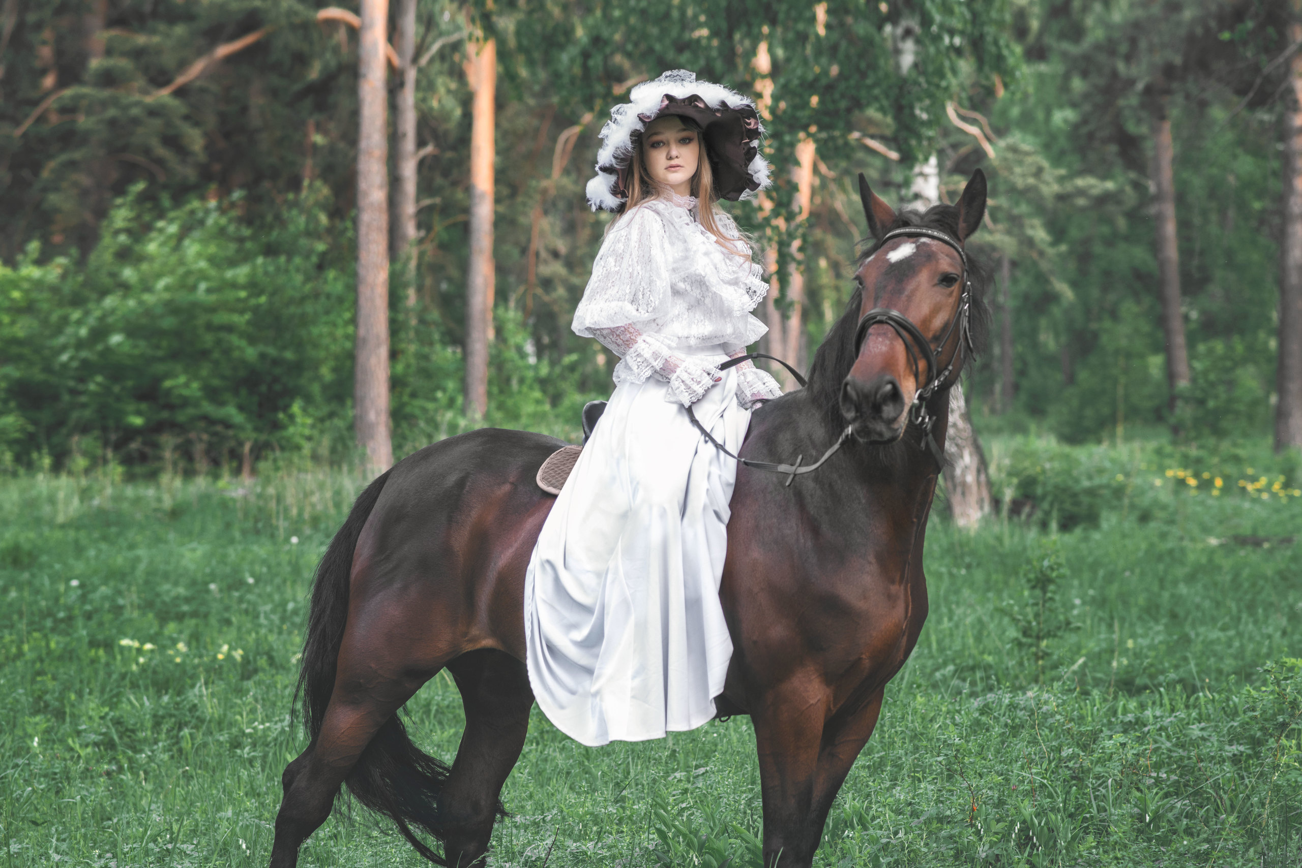 Девушка конца 19 века. Фотограф  г. Миасс, г. Челябинск