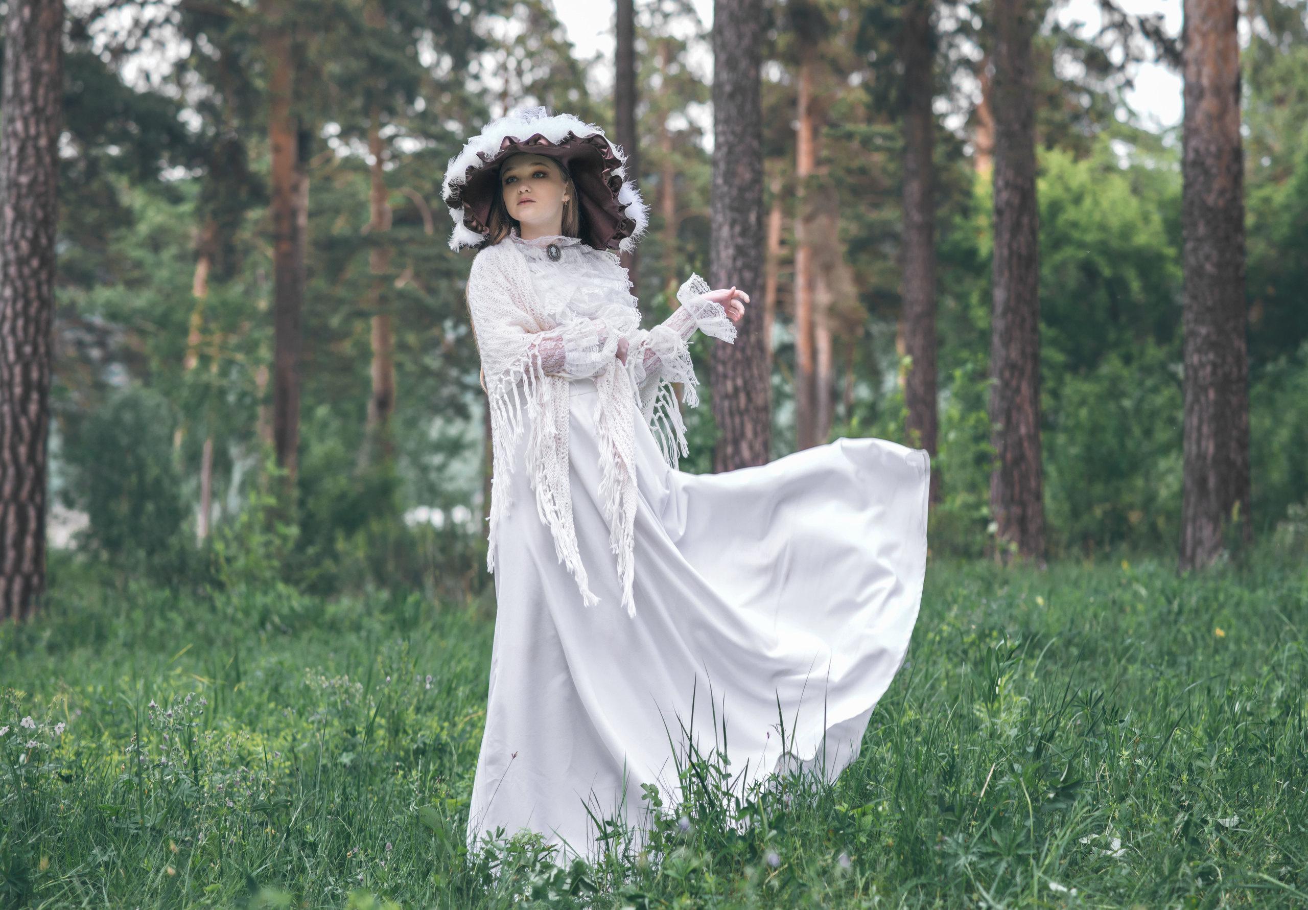 Девушка конца 19 века. Фотограф  г. Миасс, г. Челябинск