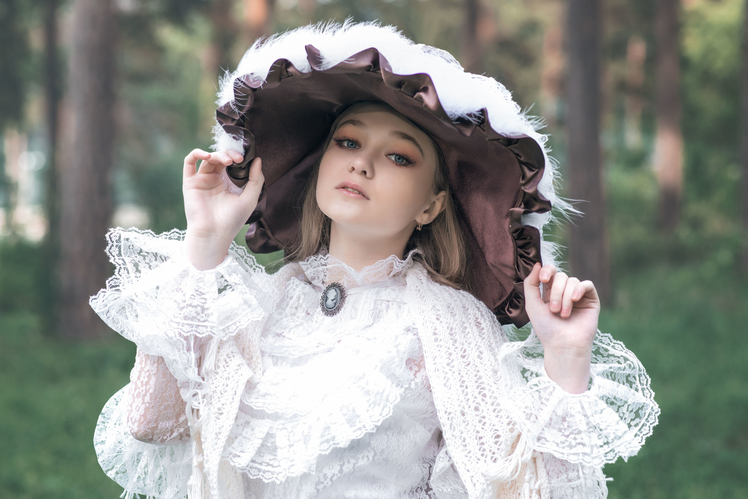 Девушка конца 19 века. Фотограф  г. Миасс, г. Челябинск