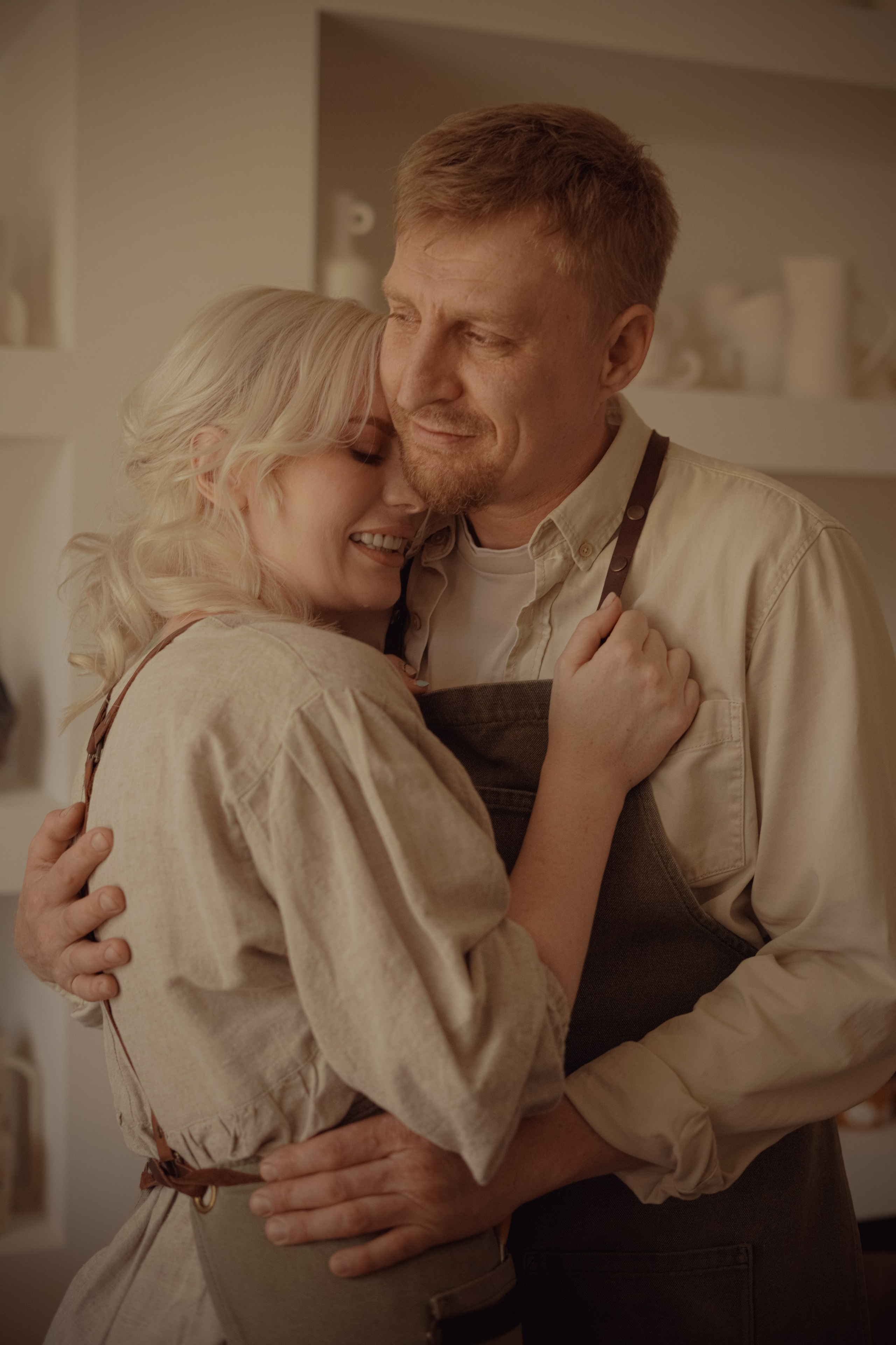 История в гончарной мастерской. Свадебный и семейный фотограф Афанасьева Анна в Кисловодске