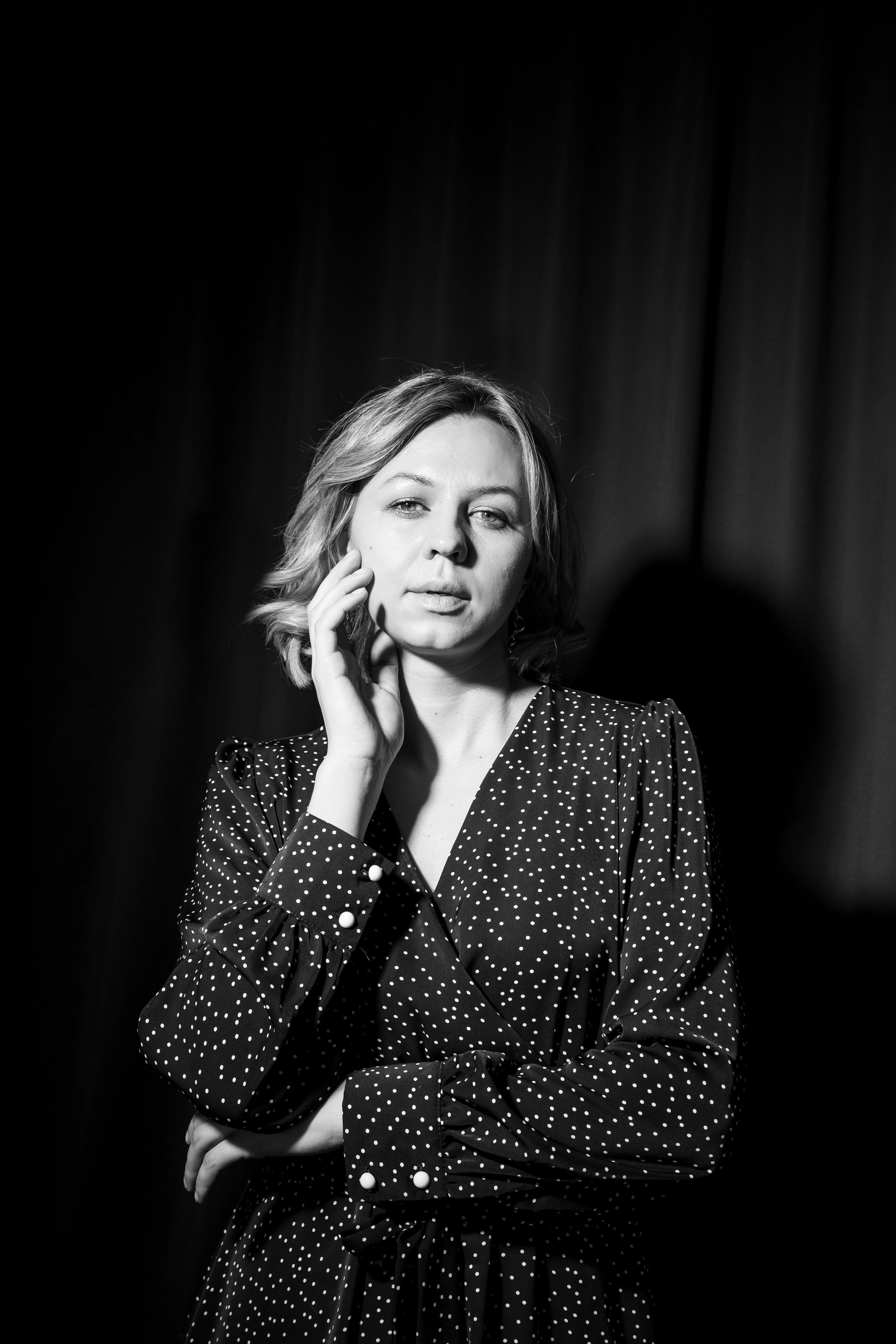 Ч/Б портрет. Фотограф Тюмень Александр Долгих