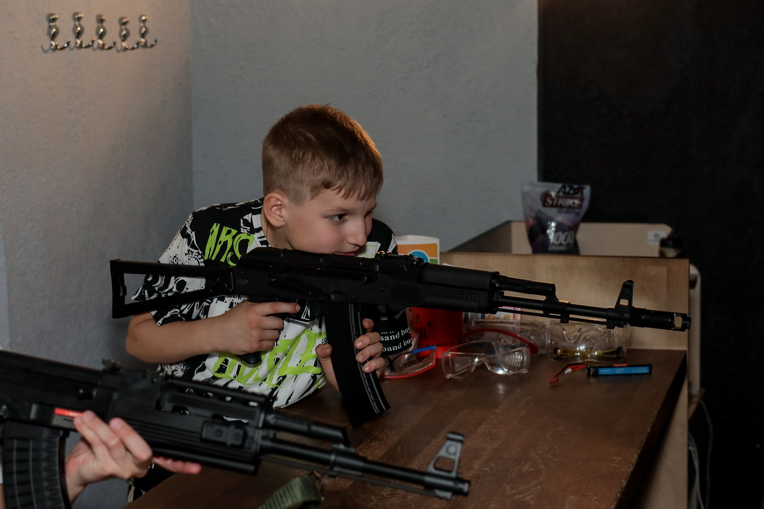 День рождение в стрелковом клубе. Фотограф Надршина Лилия