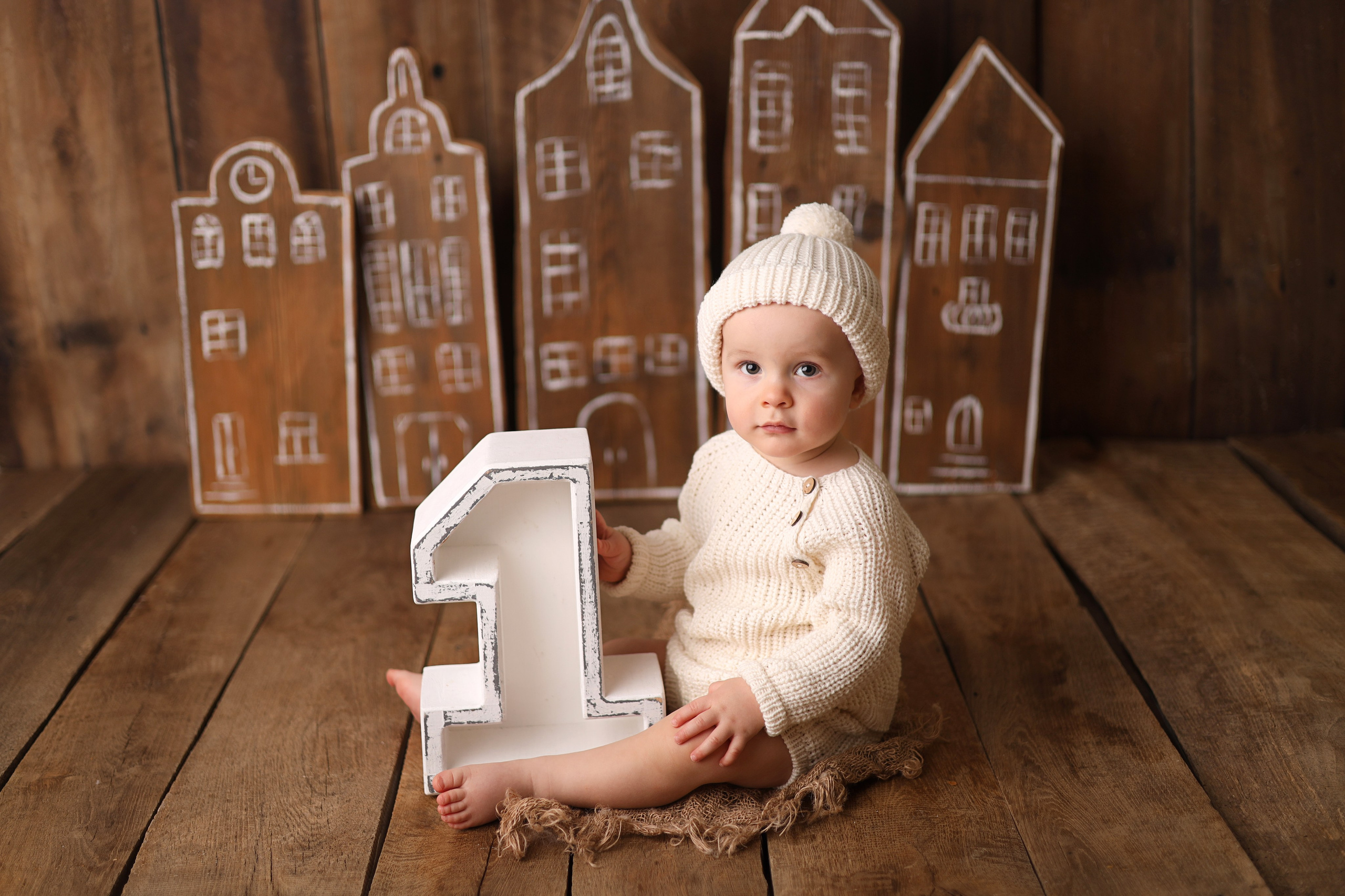 Максиму 11 месяцев. Фотограф новорожденных Москва. Ньюборн фотограф Москва