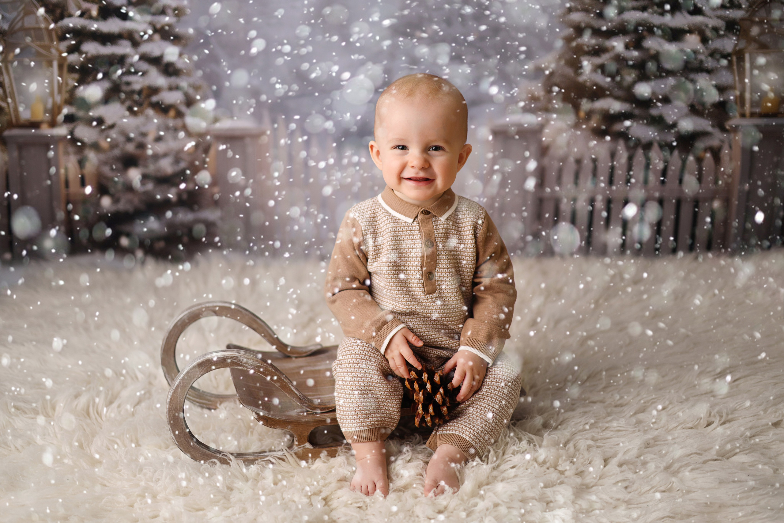 Максиму 11 месяцев. Фотограф новорожденных Москва. Ньюборн фотограф Москва