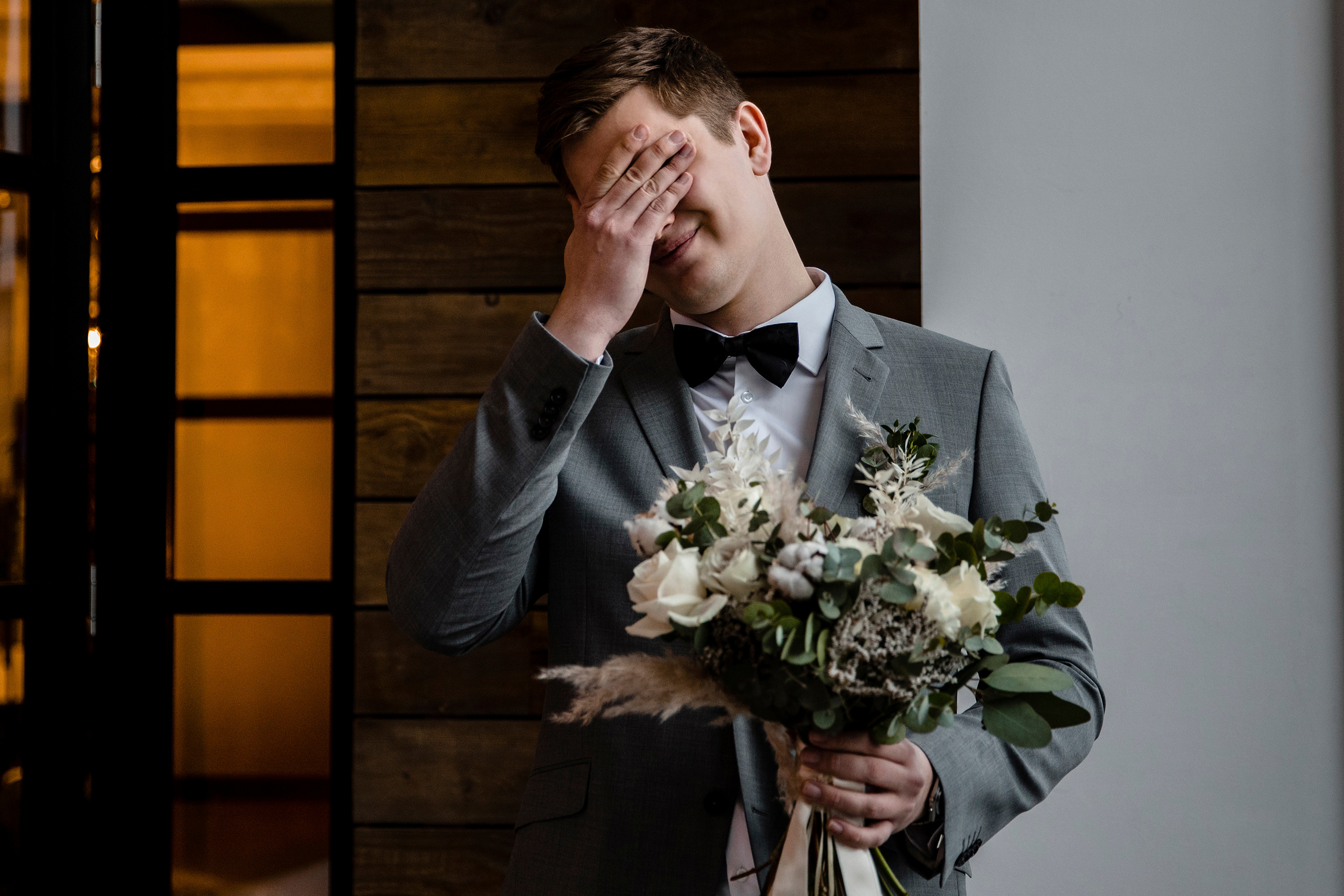 Живые эмоции на свадьбе