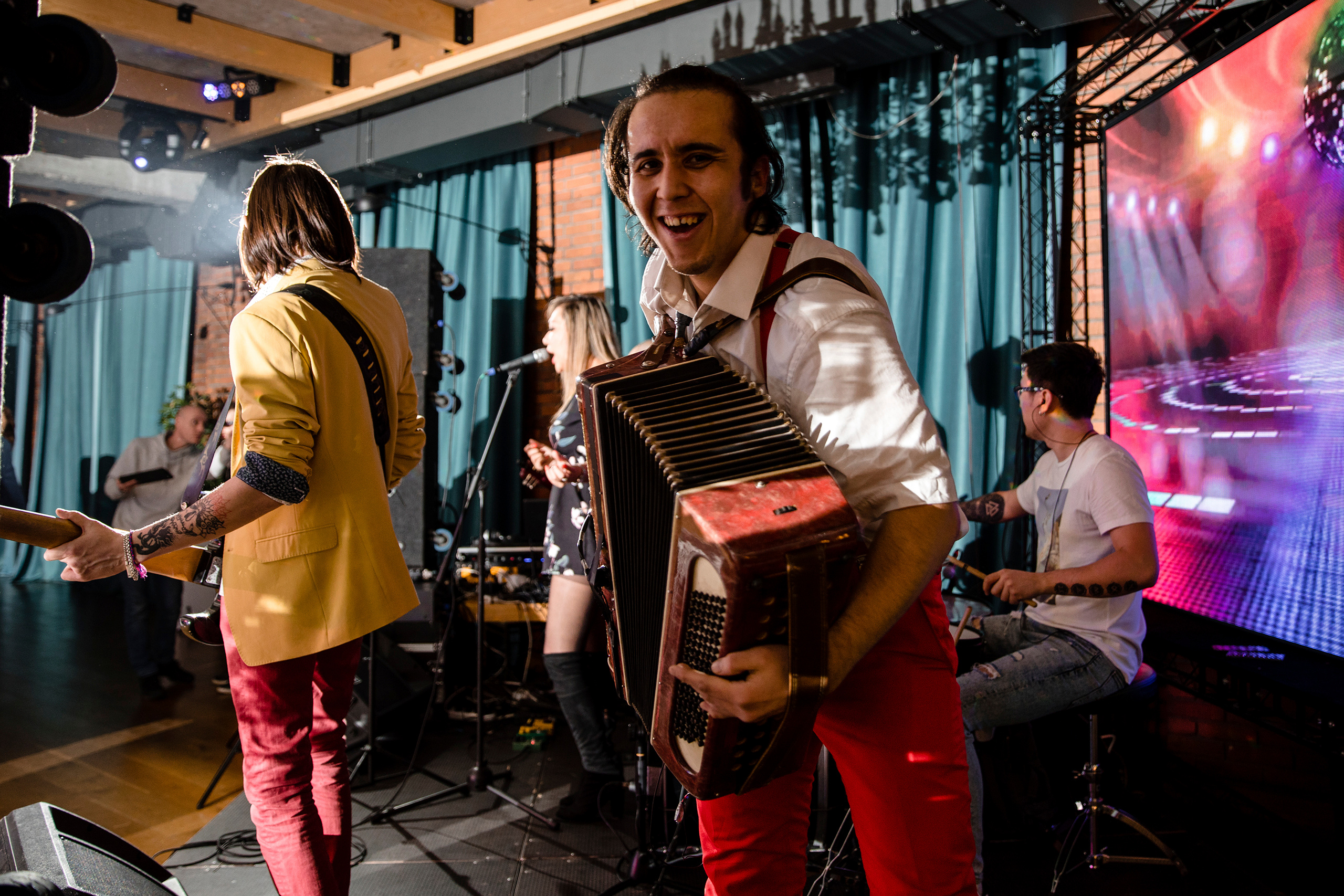 Музыканты на свадьбе