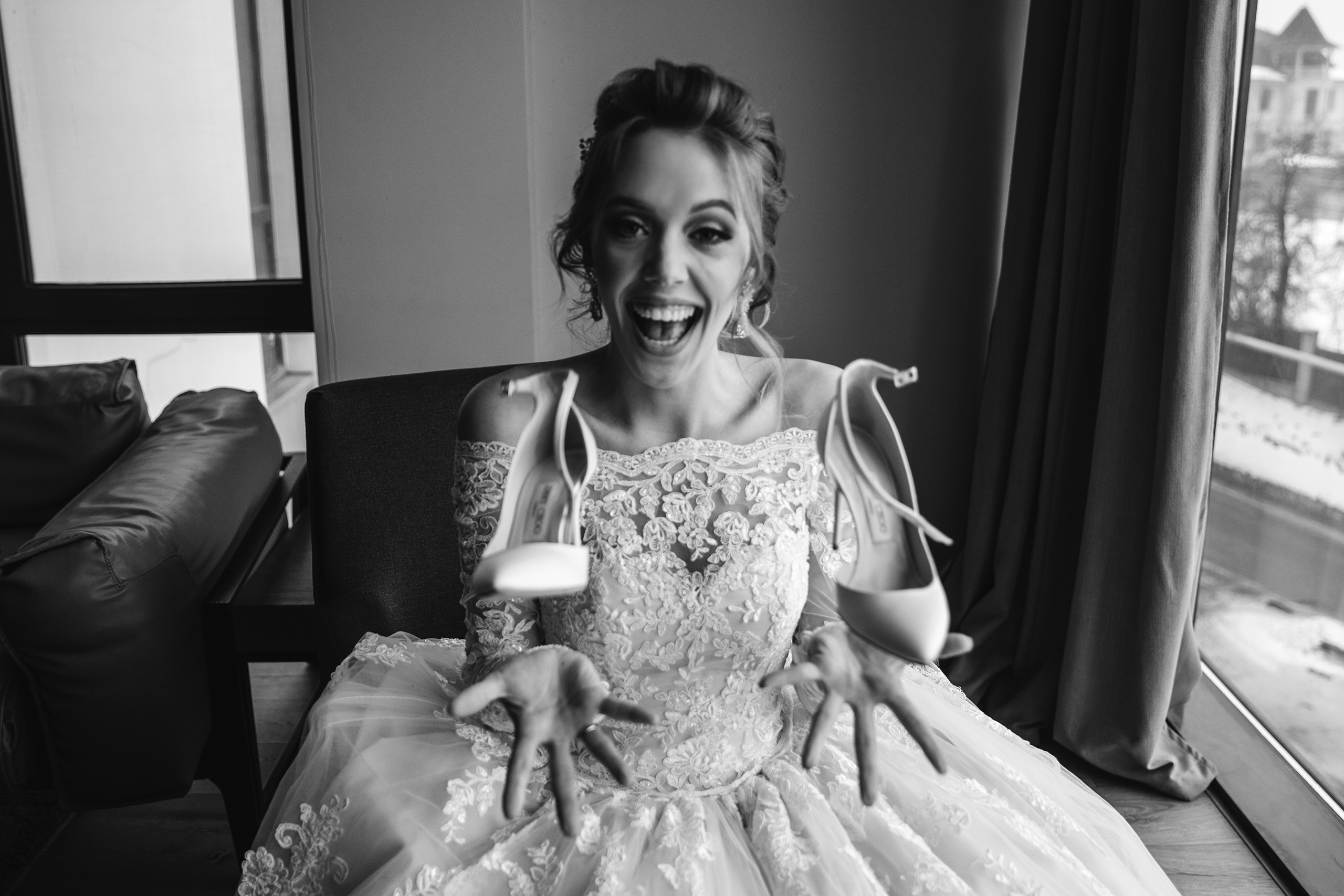 Эмоции на свадьбе