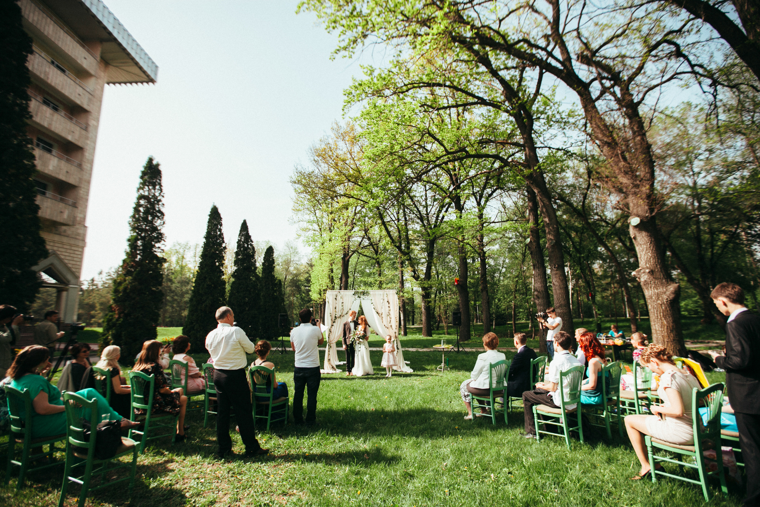 Дима и Настя. Алматы. Санаторий Алатау. Свадебный фотограф в Алматы Николай Киреев