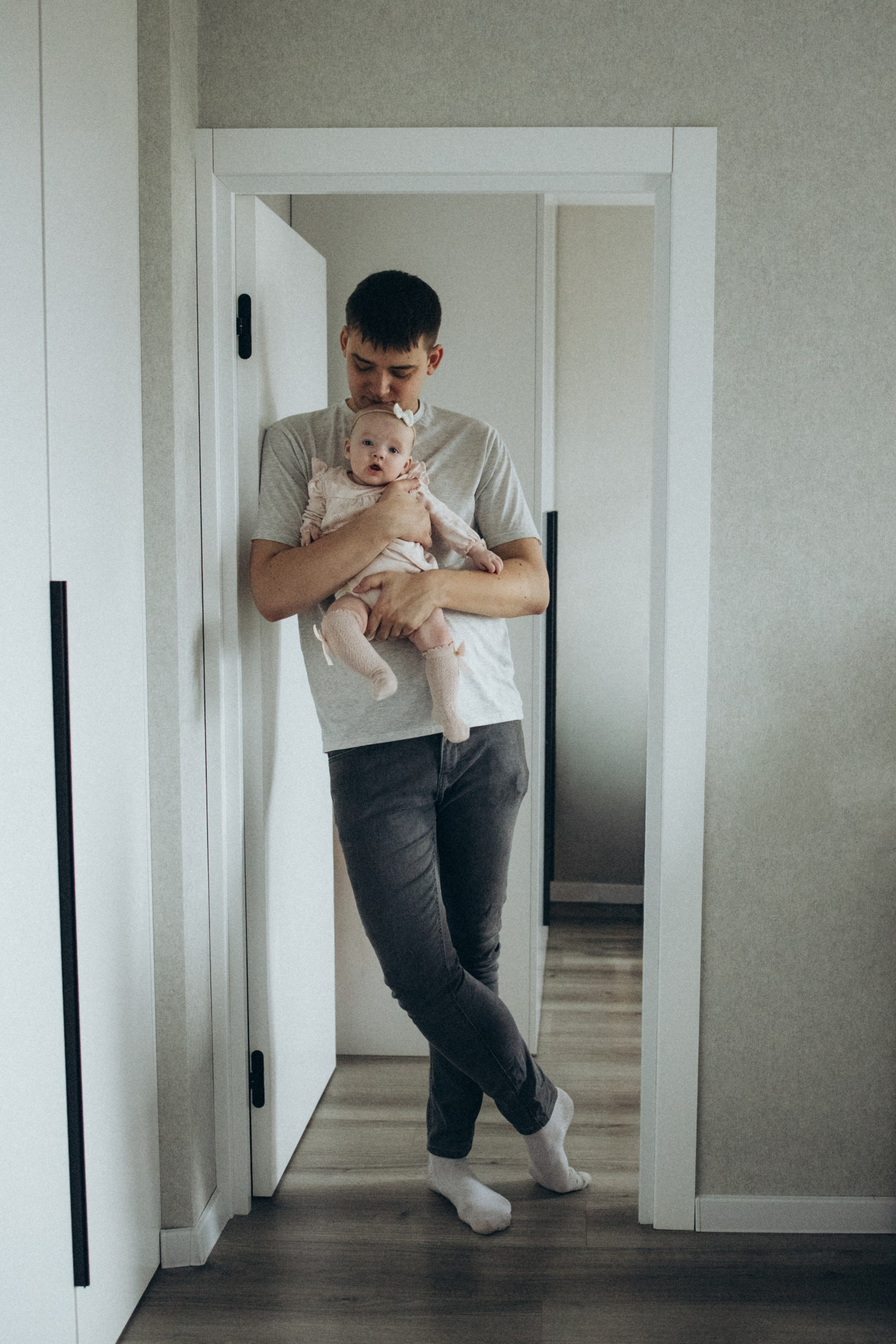 Домашняя съемка с ребенком до 1 года. Семейный фотограф в Минске — Алина Тиханович