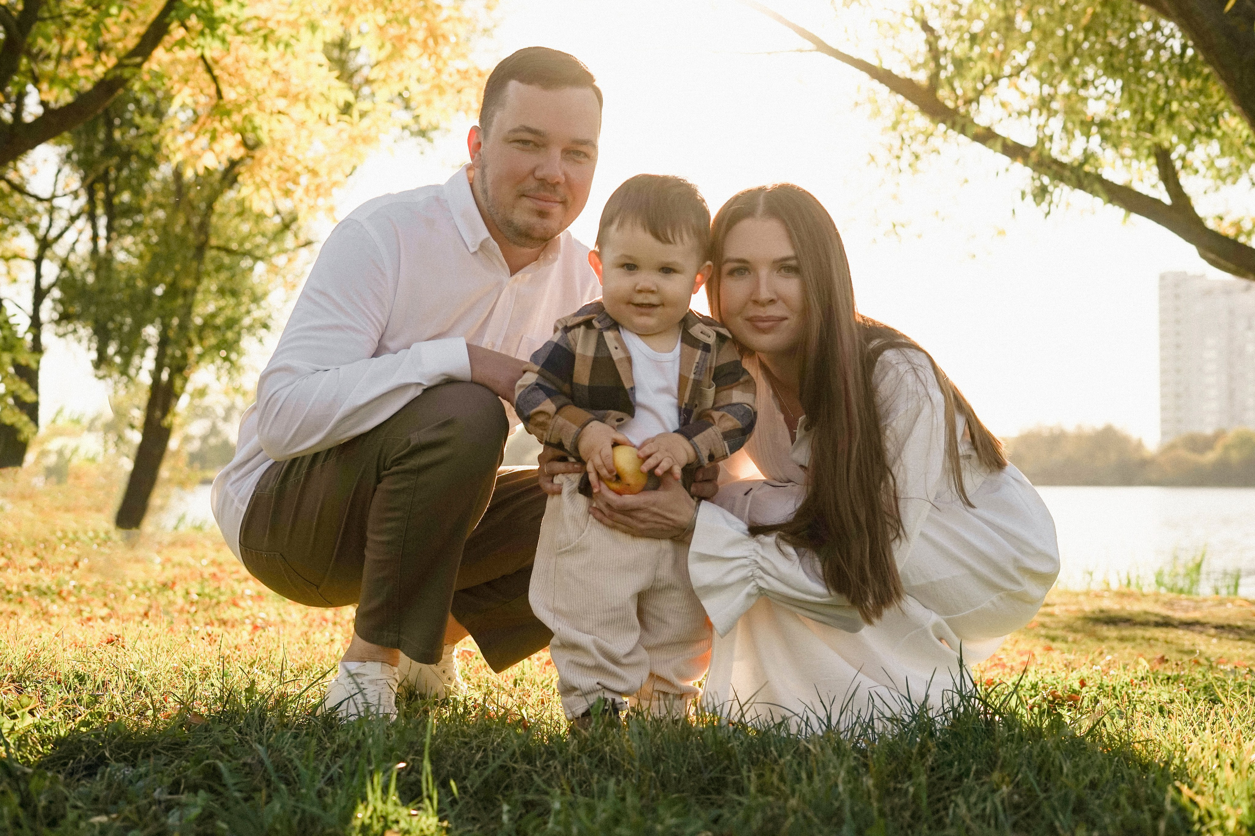 Катя и семья. Фотограф Москва и Серпухов