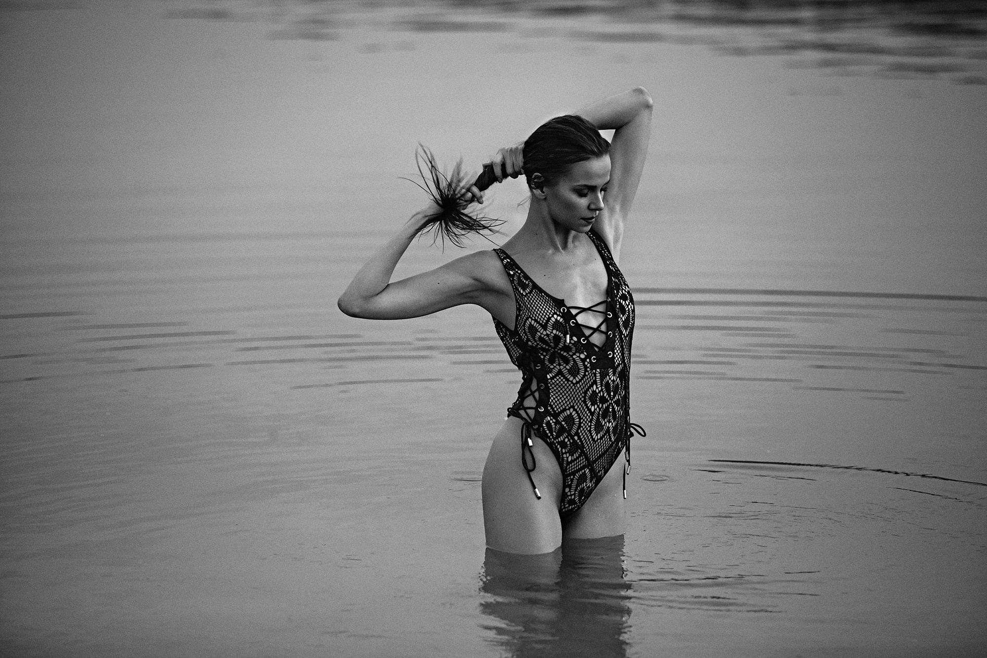 Фотосессия в воде. Фотограф Продюсер в горах КБР / Москва  Нальчик Горы