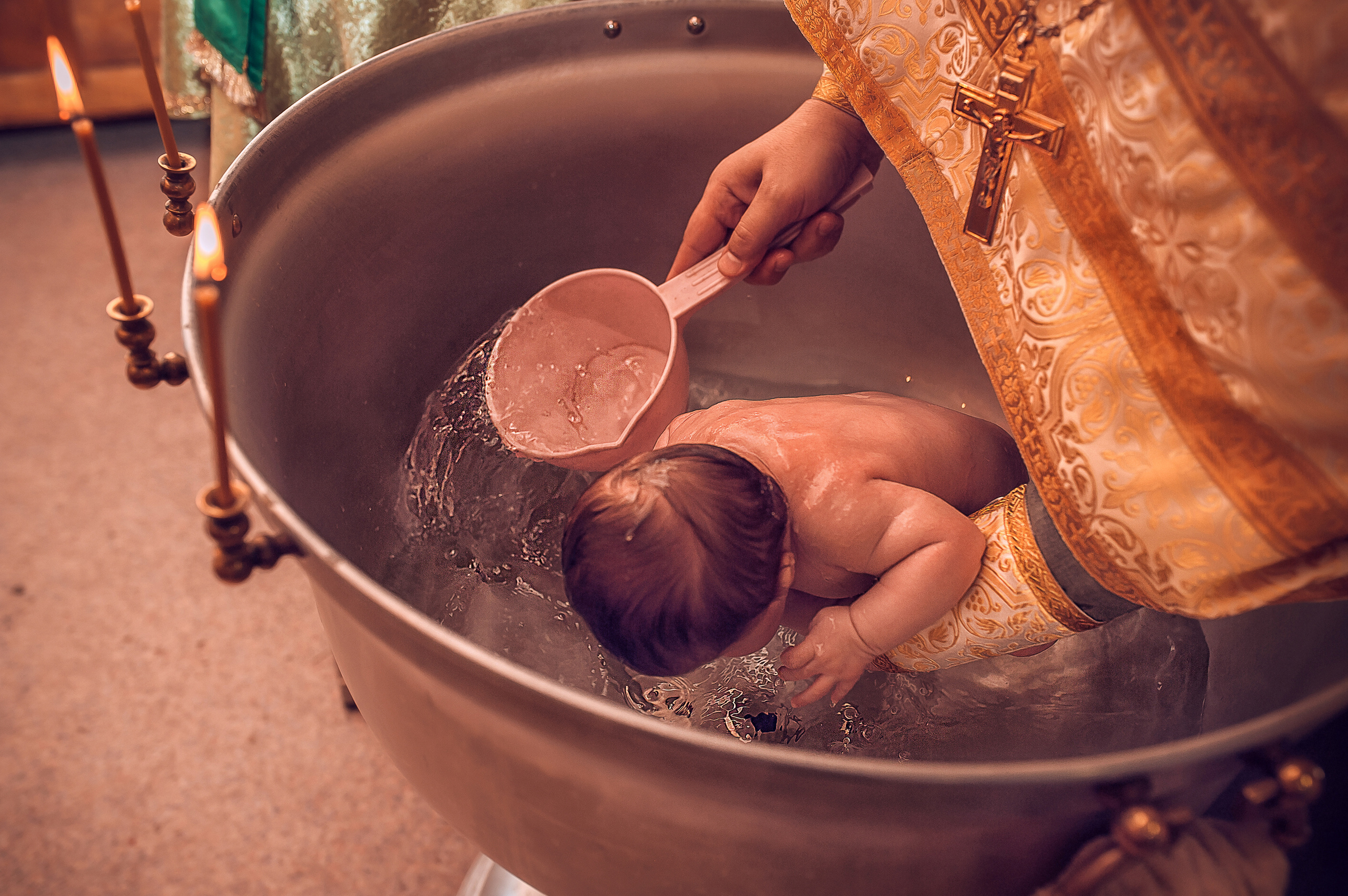 Таинство крещения. Фотограф на Крещение