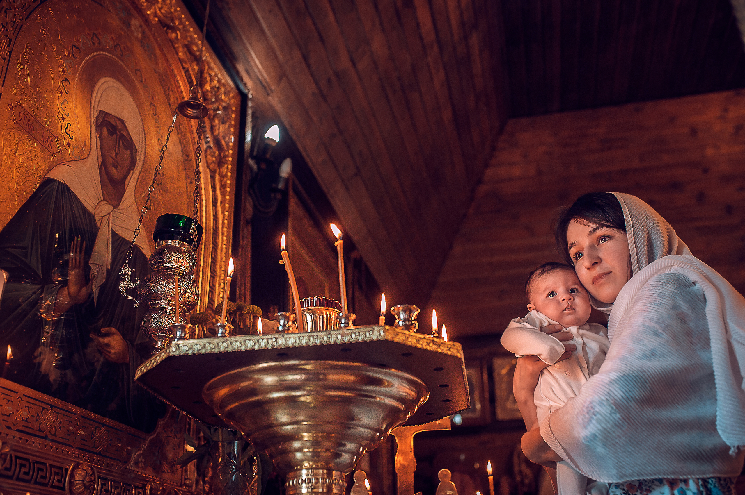 Таинство крещения. Фотограф на Крещение