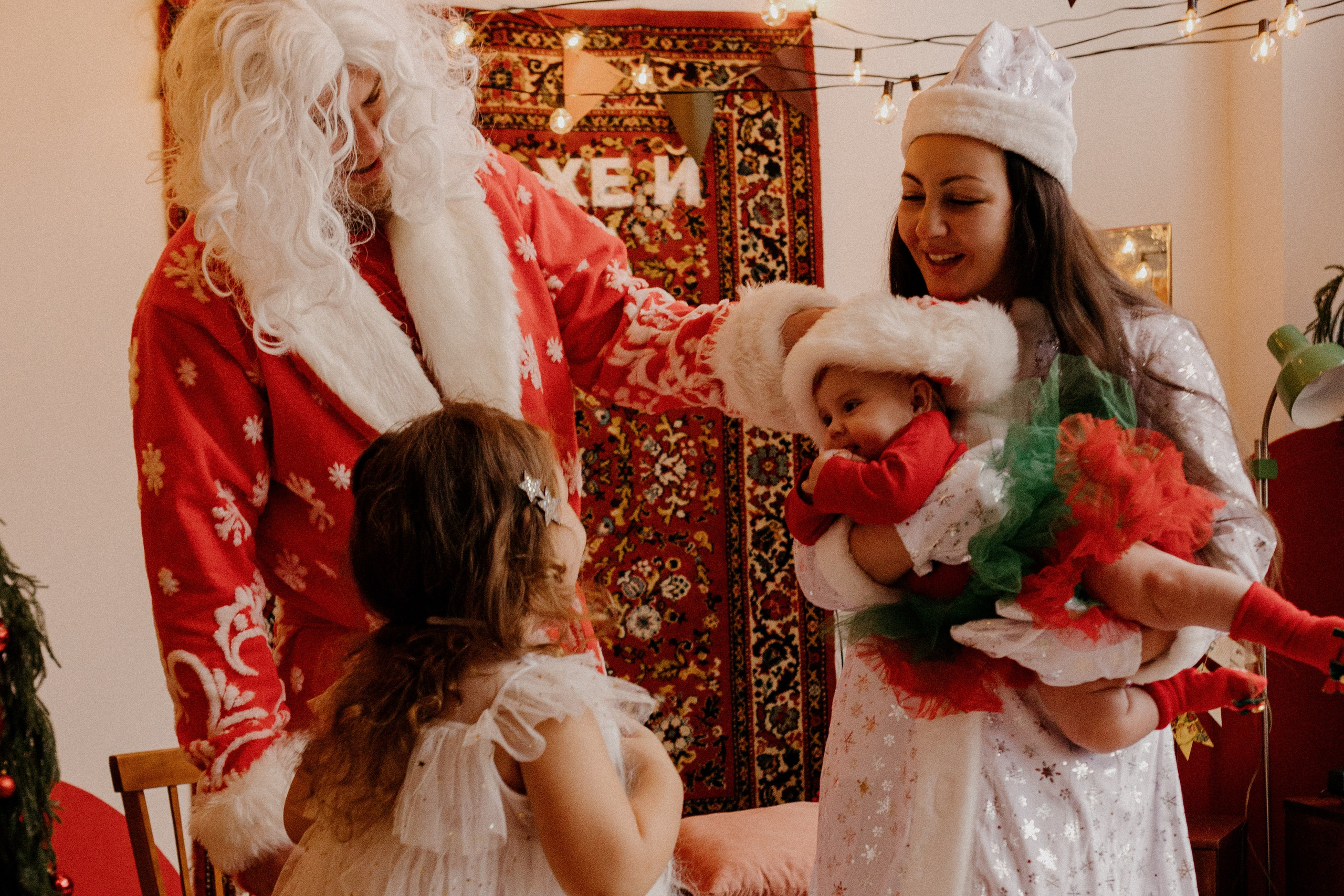 Семейная новогодняя фотосессия в Москве