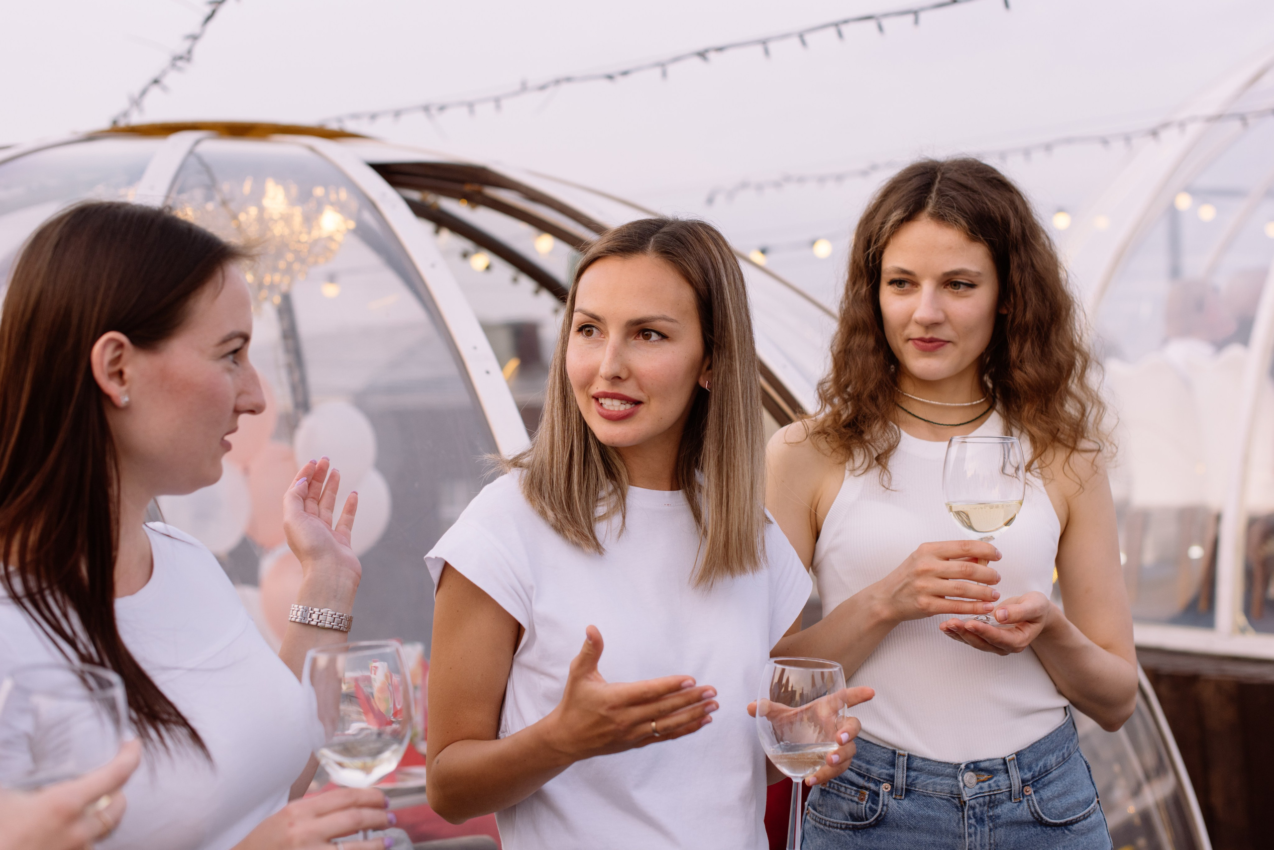 Девичник на крыше Loft. Свадебный фотограф в Москве Анна Полушина