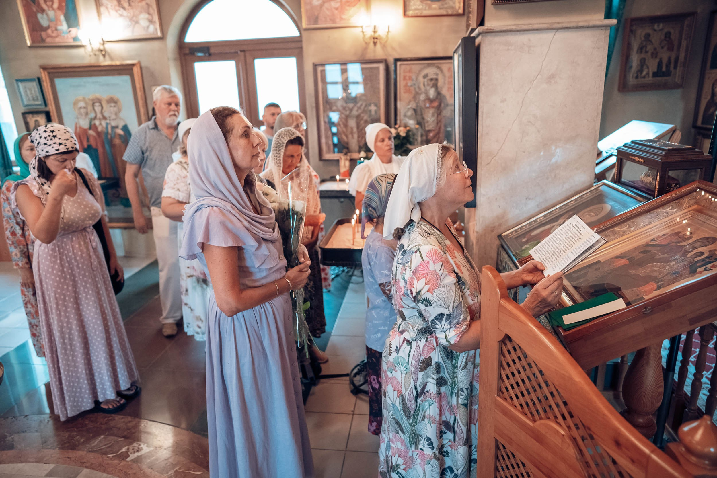 Престольный праздник храма Прп.Сергия Радонежского с. Орлиное. Церковный фотограф Севастополь