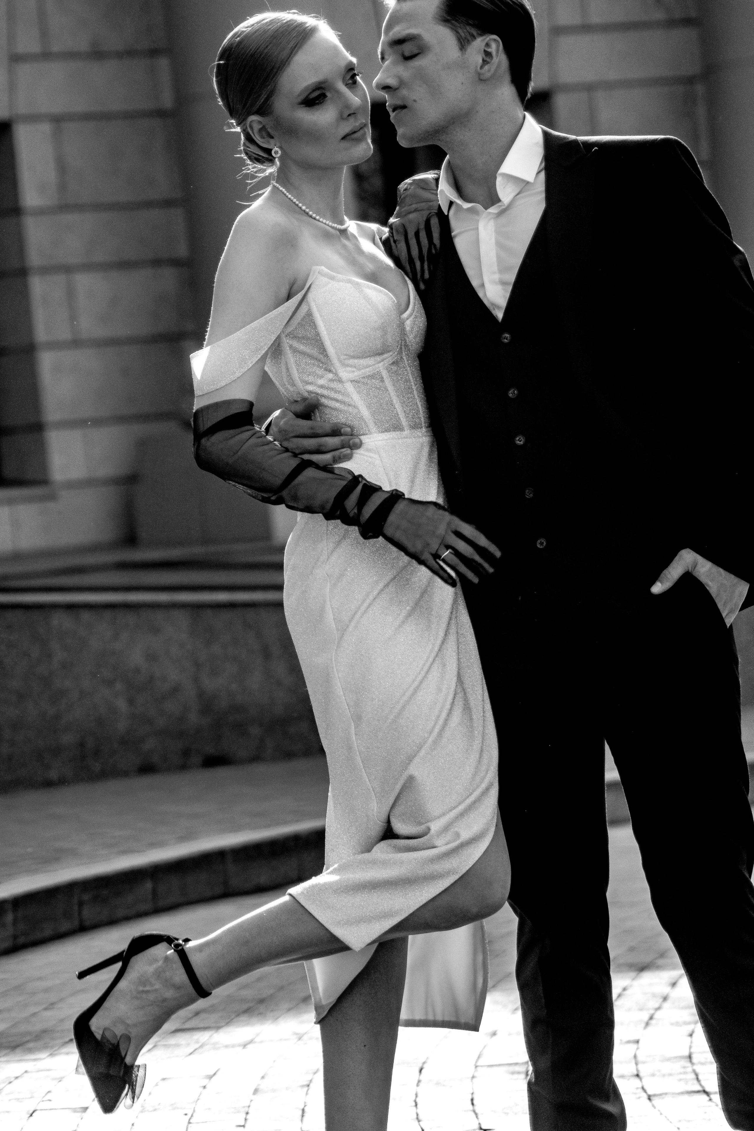 Свадебная фотосъемка для молодой пары в центре Москвы. Жуков Илья  свадебный фотограф в Москве