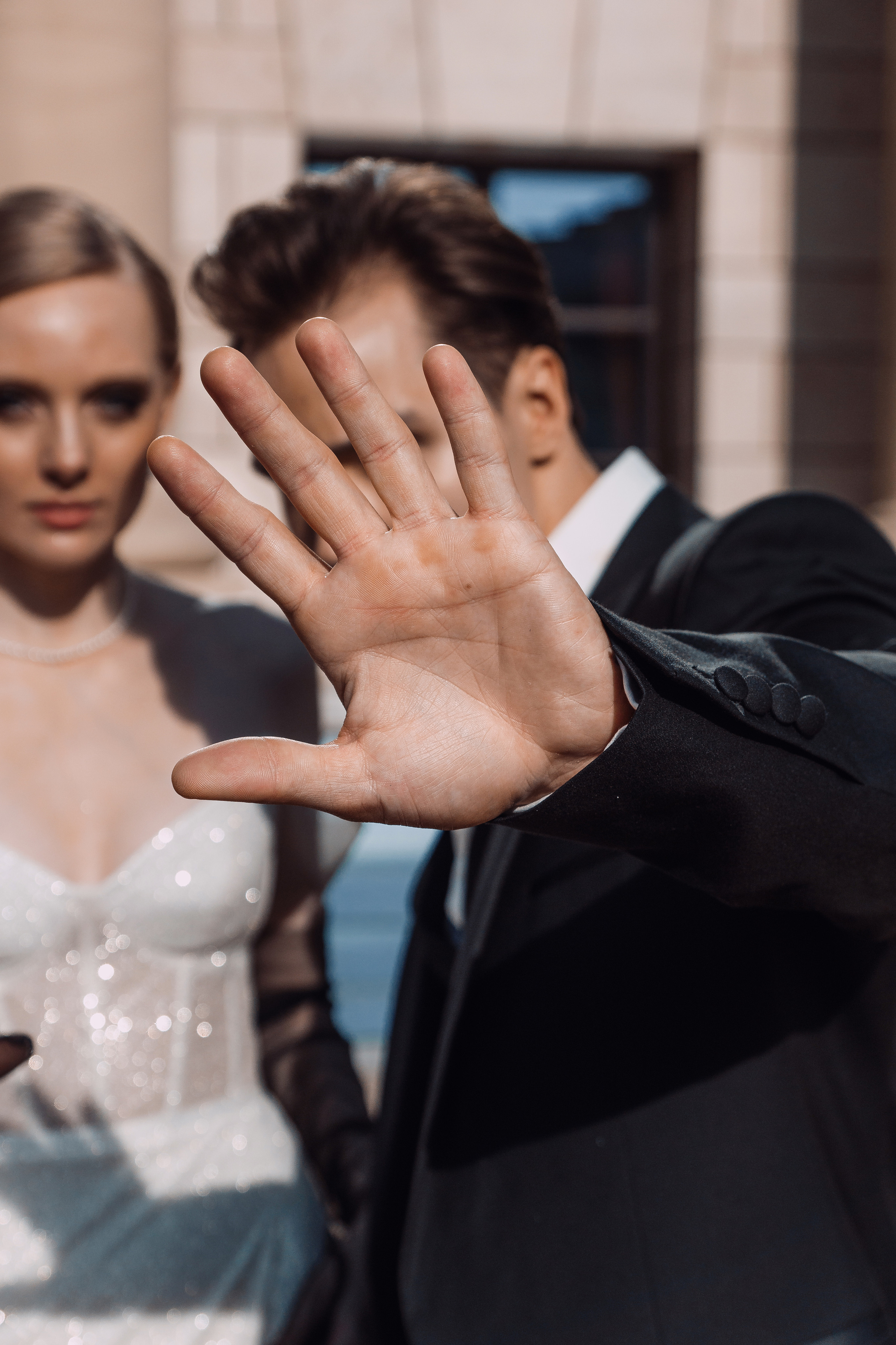 Свадебная фотосъемка для молодой пары в центре Москвы. Жуков Илья  свадебный фотограф в Москве