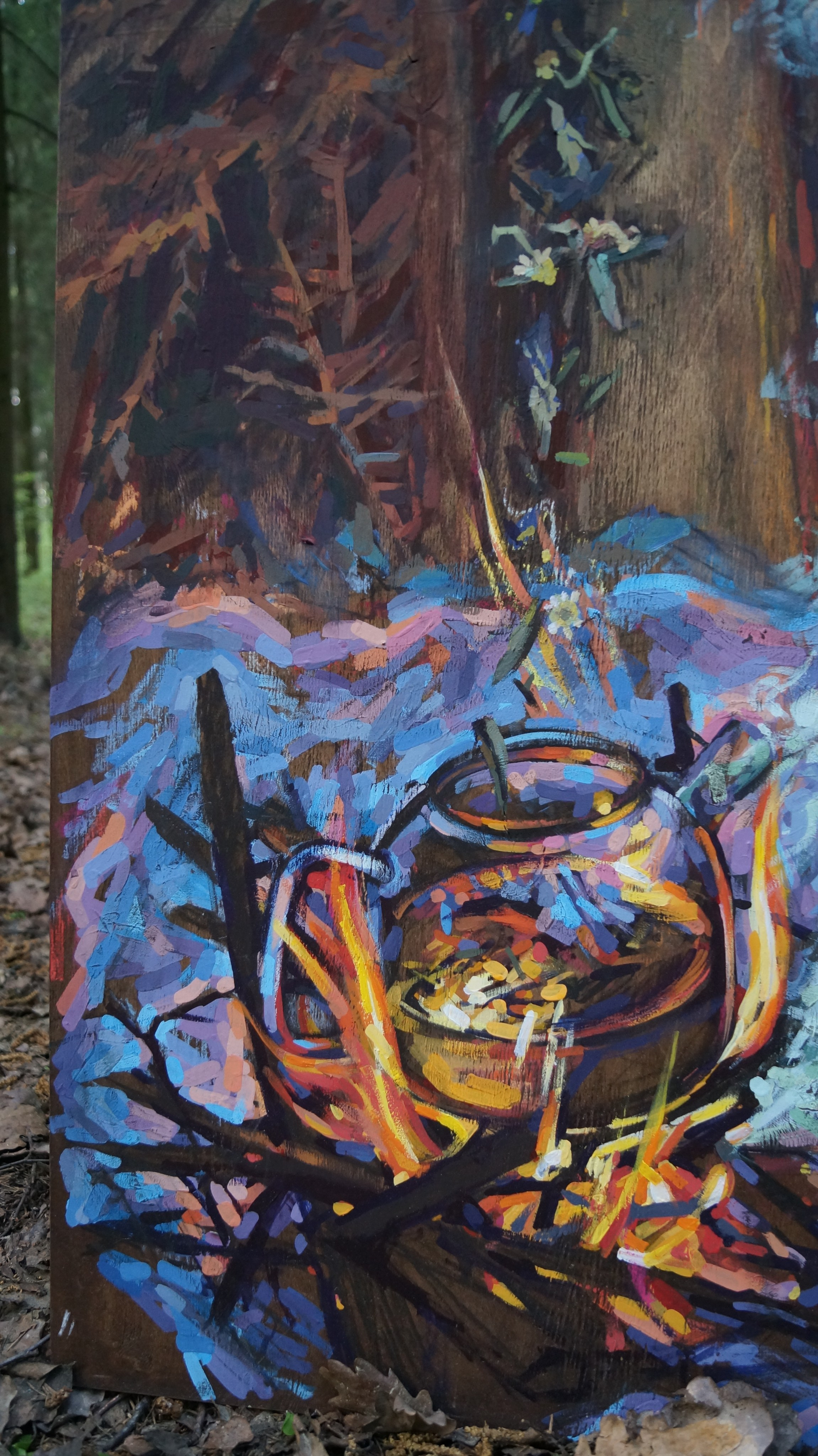 Чайная картина. Саша Гдетотам