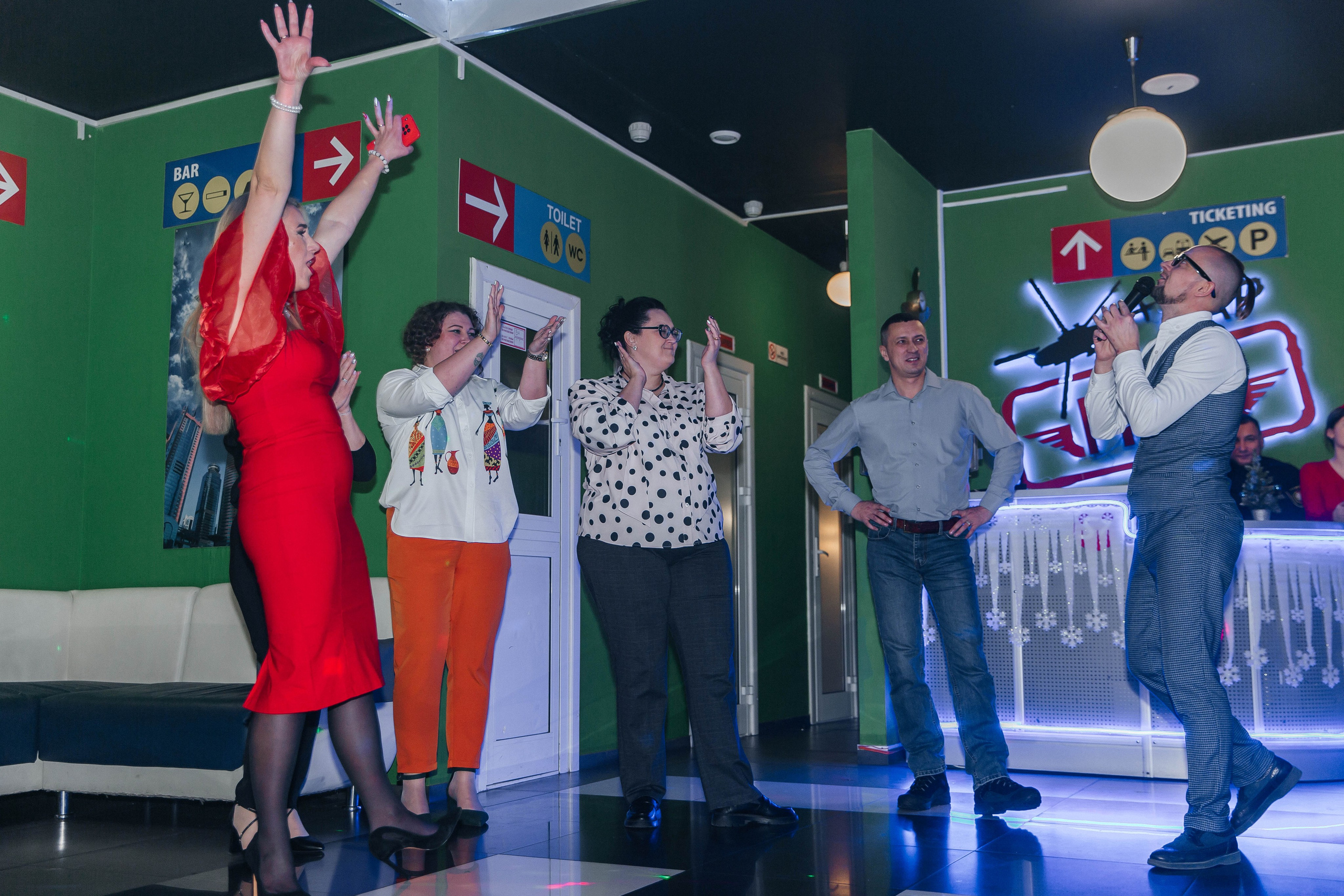 Новогодний корпоратив репортаж. Главная