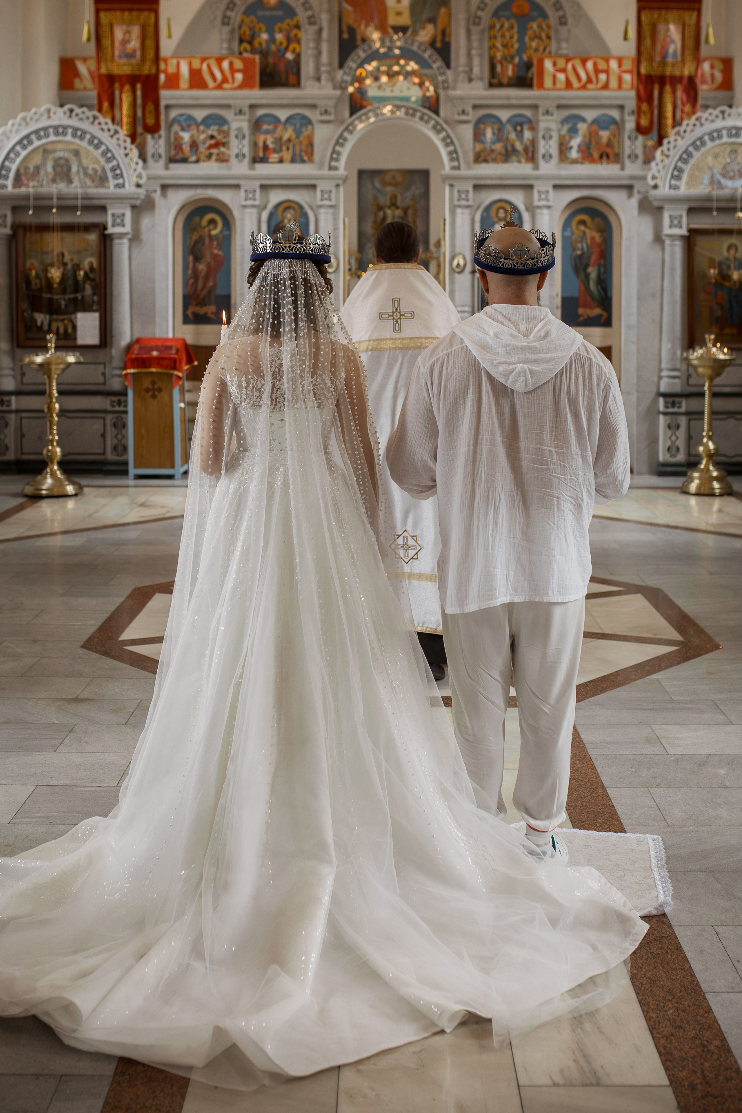 Венчание Алексея и Виктории. Фотограф на Крещение и Венчание в Ташкенте