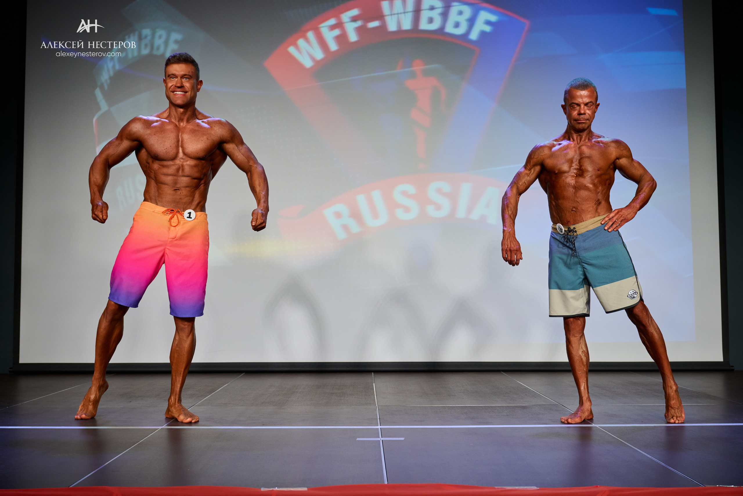 Фото с турнира «Прометей 2, WFF-WBBF Russia» 26 октября 2025. Спортивный фитнес фотограф Алексей Нестеров