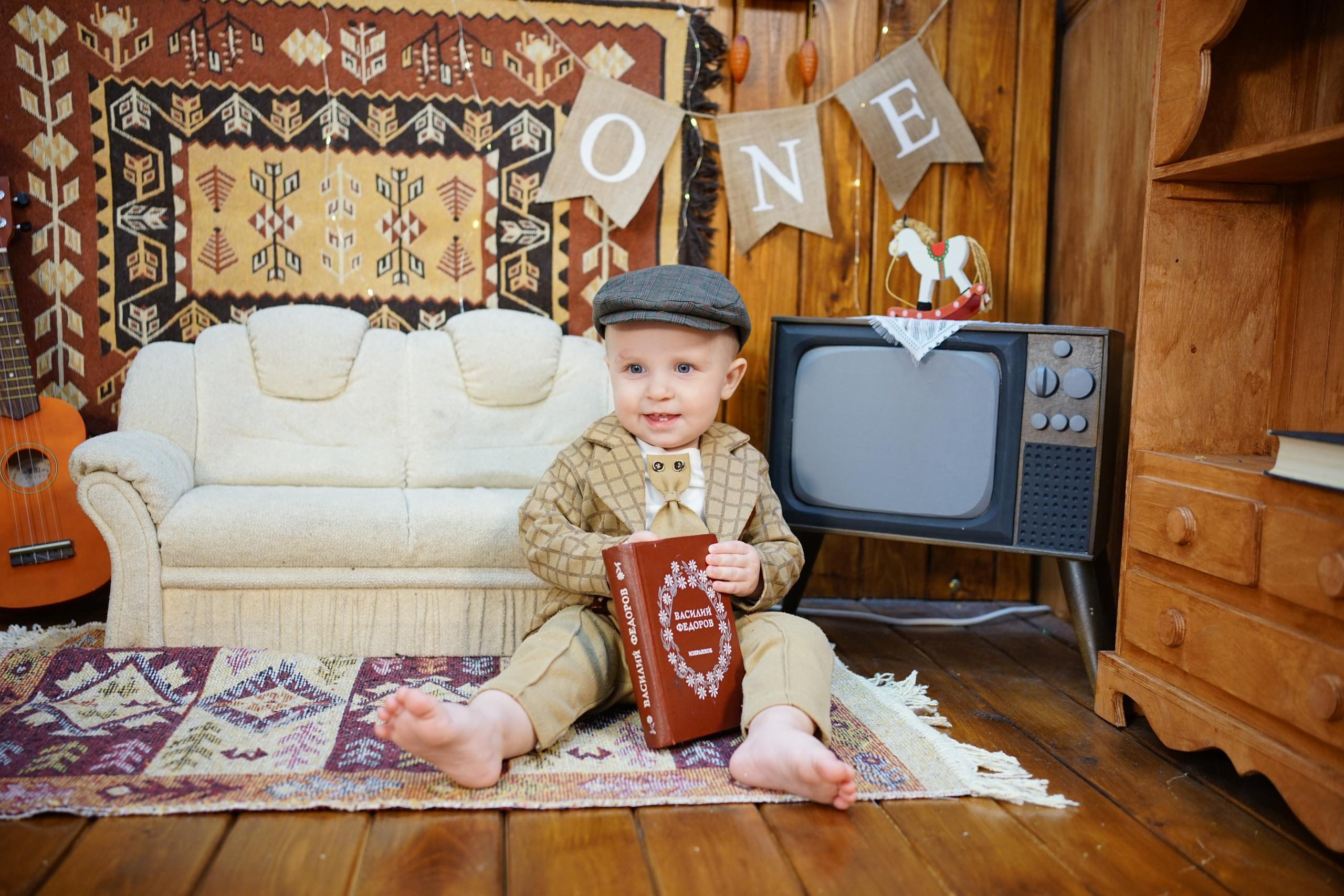 Фотосессия на Годик для Мальчиков. Детская Фотостудия ГОДОВАСИКИ в Санкт-Петербурге фотосесия на годик