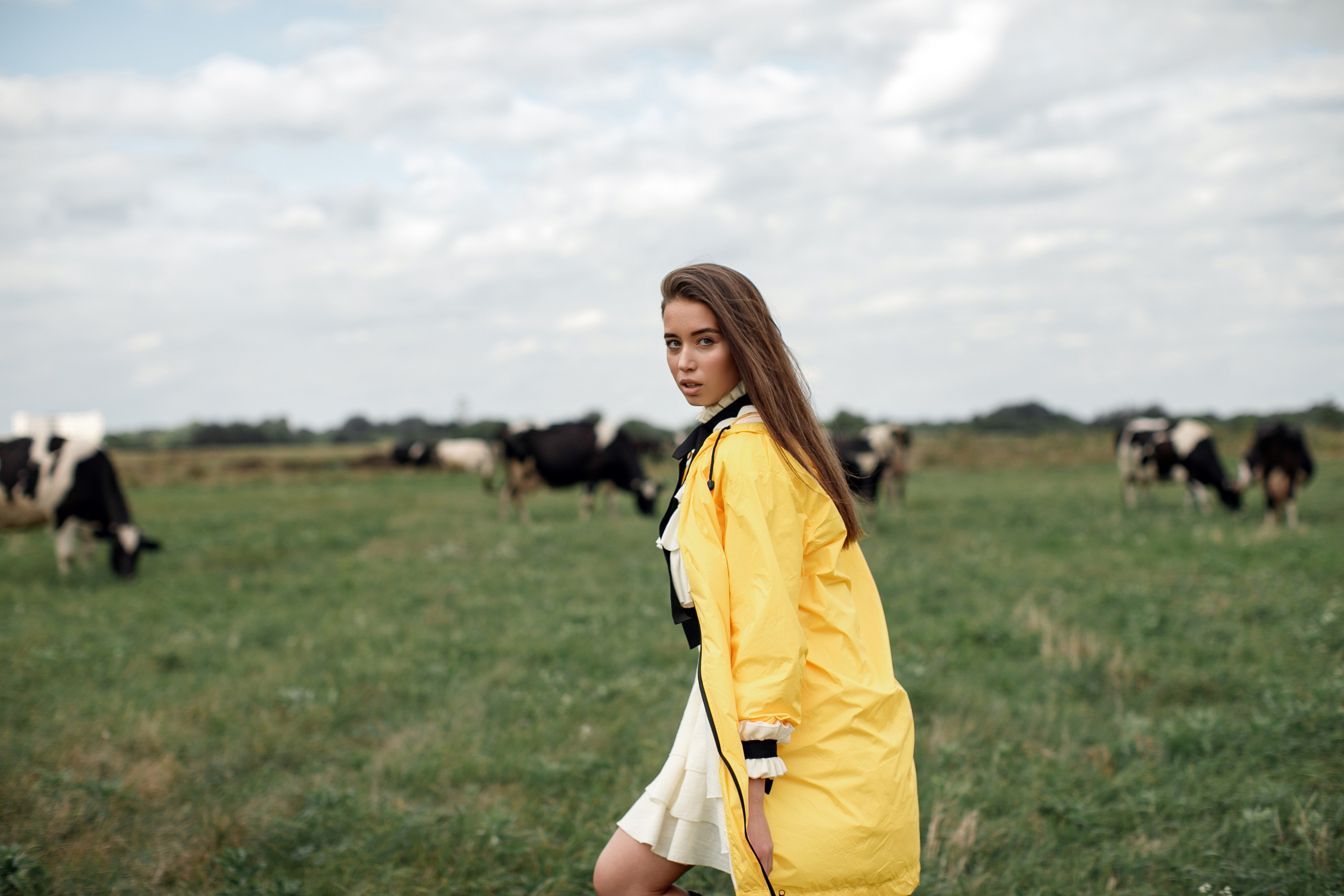 Фотосессия Полины у маяка. Свадебный фотограф Москва